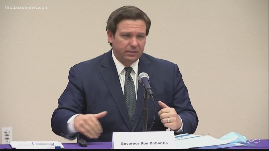 Ron DeSantis declines to remember John Lewis at news conference