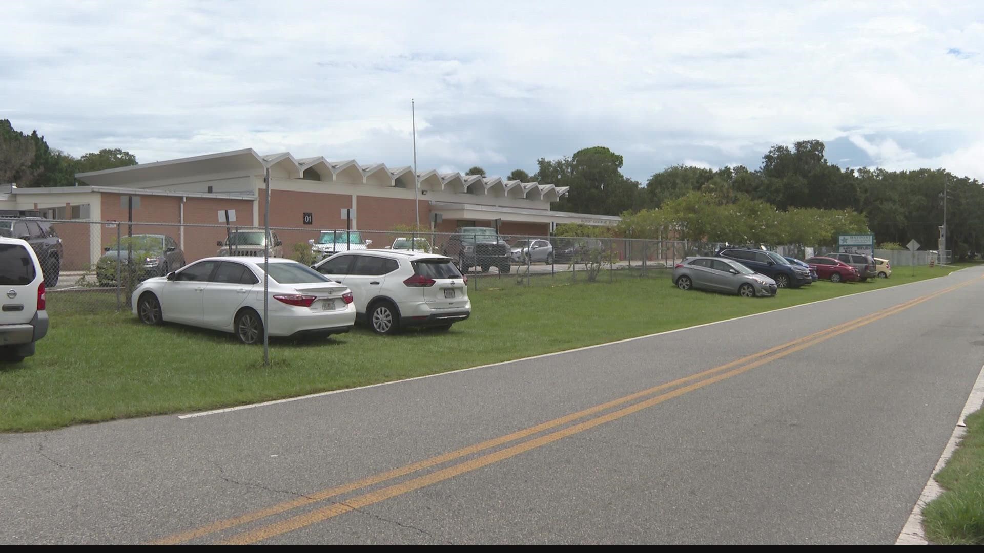 Mayport Elementary School went into lockdown after the incident, but business as usual has now resumed.