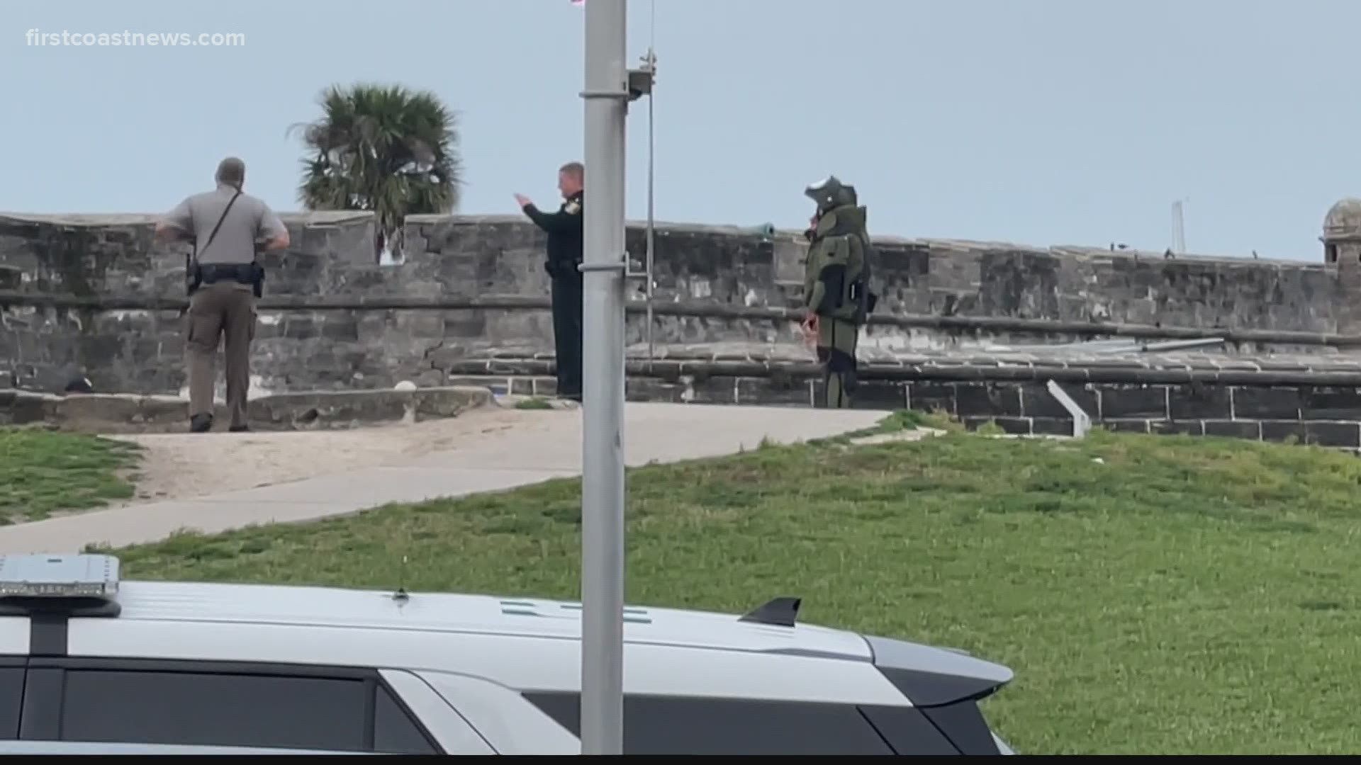 All clear given after suspicious package found at St. Augustine fort