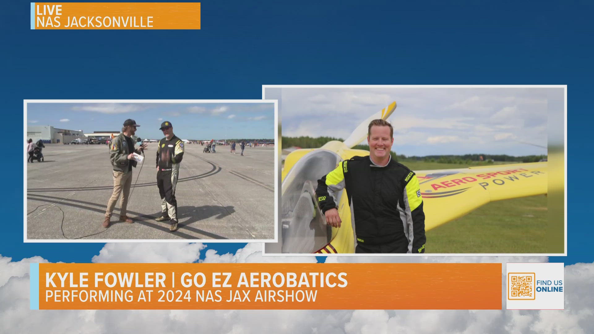 Speaking with Kyle Fowler of Go EZ Aerobatics ahead of his performance at 2024 NAS Jax Air Show