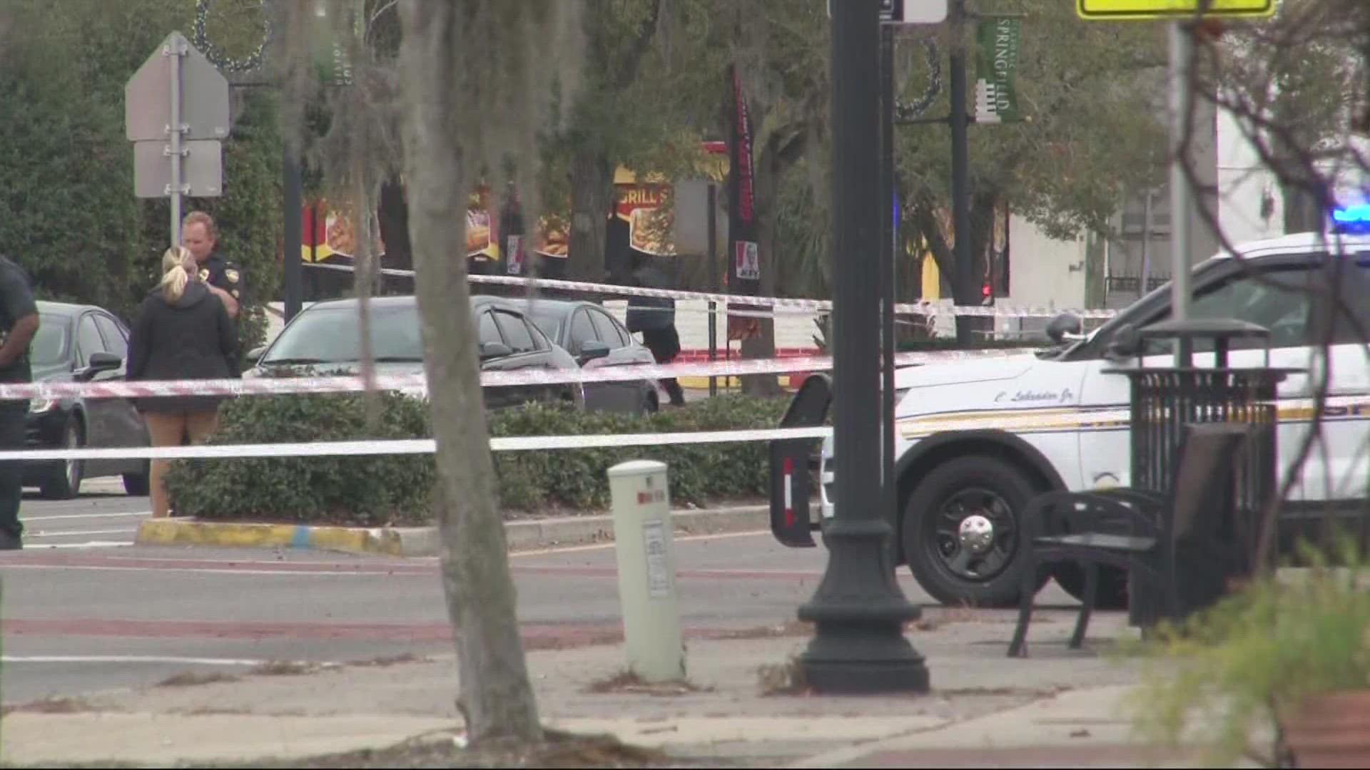 A man in his 20s was shot in a drive-by at the intersection East 10th Street and North Main Street.