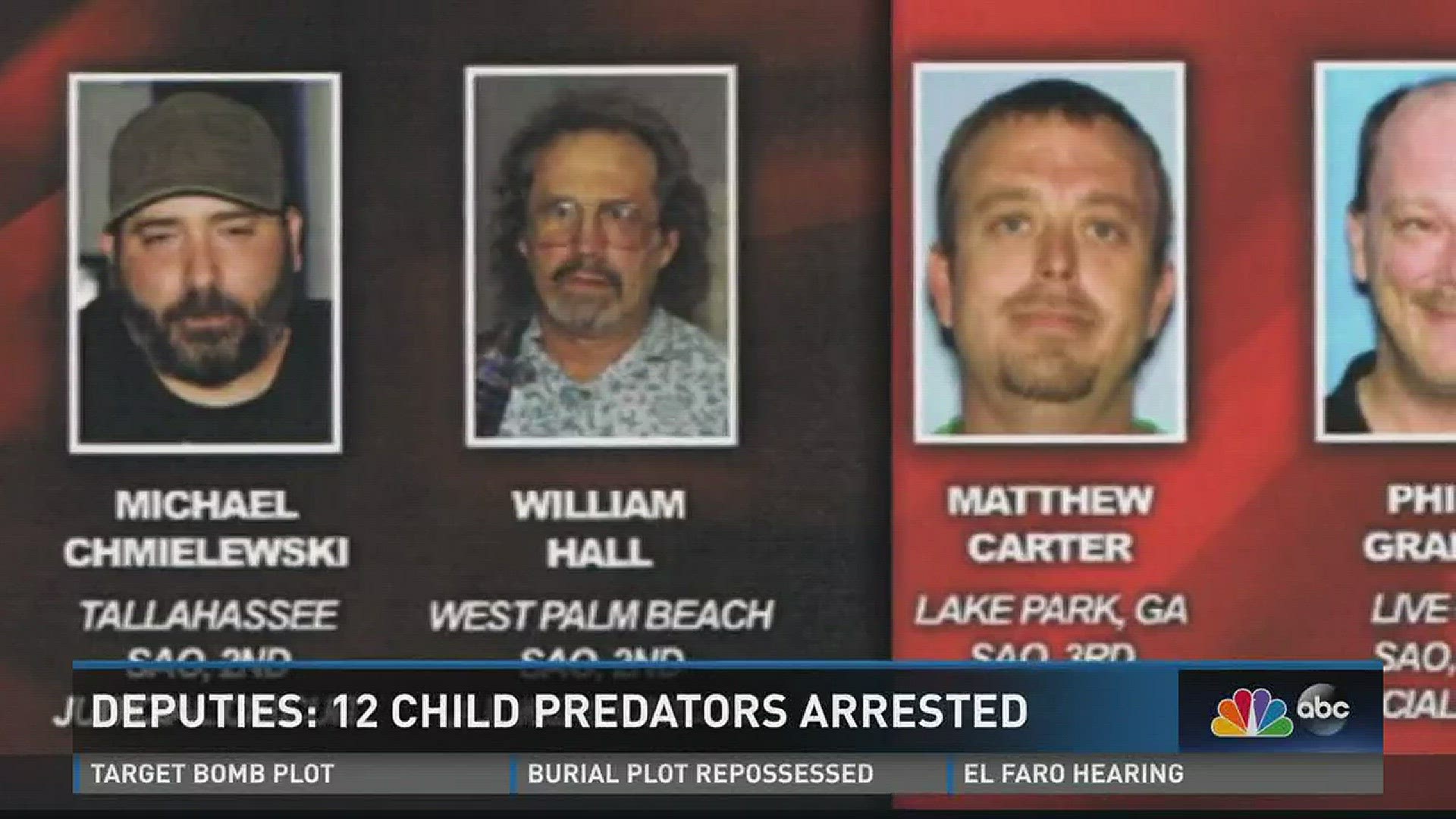 Deputies: 12 child predators arrested