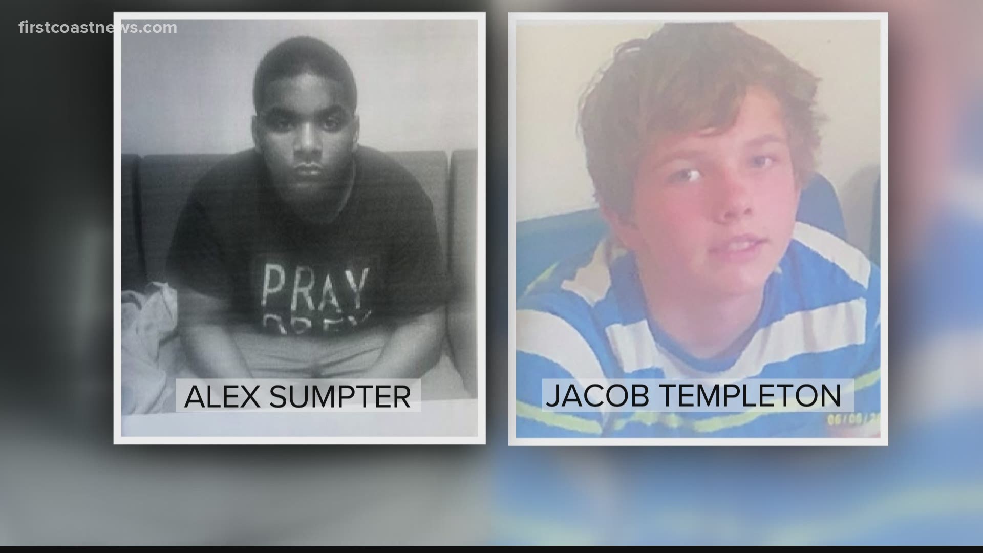 Lake City Police say 15-year-old Jacob Templeton and 17-year-old Alex Sumpter were last seen Tuesday at 4:52 p.m., believed to be heading toward Macclenny.