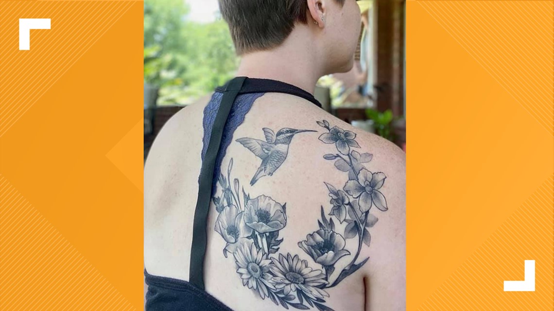 Brain Aneurysm Survivor Rose Tattoo Patches  CafePress