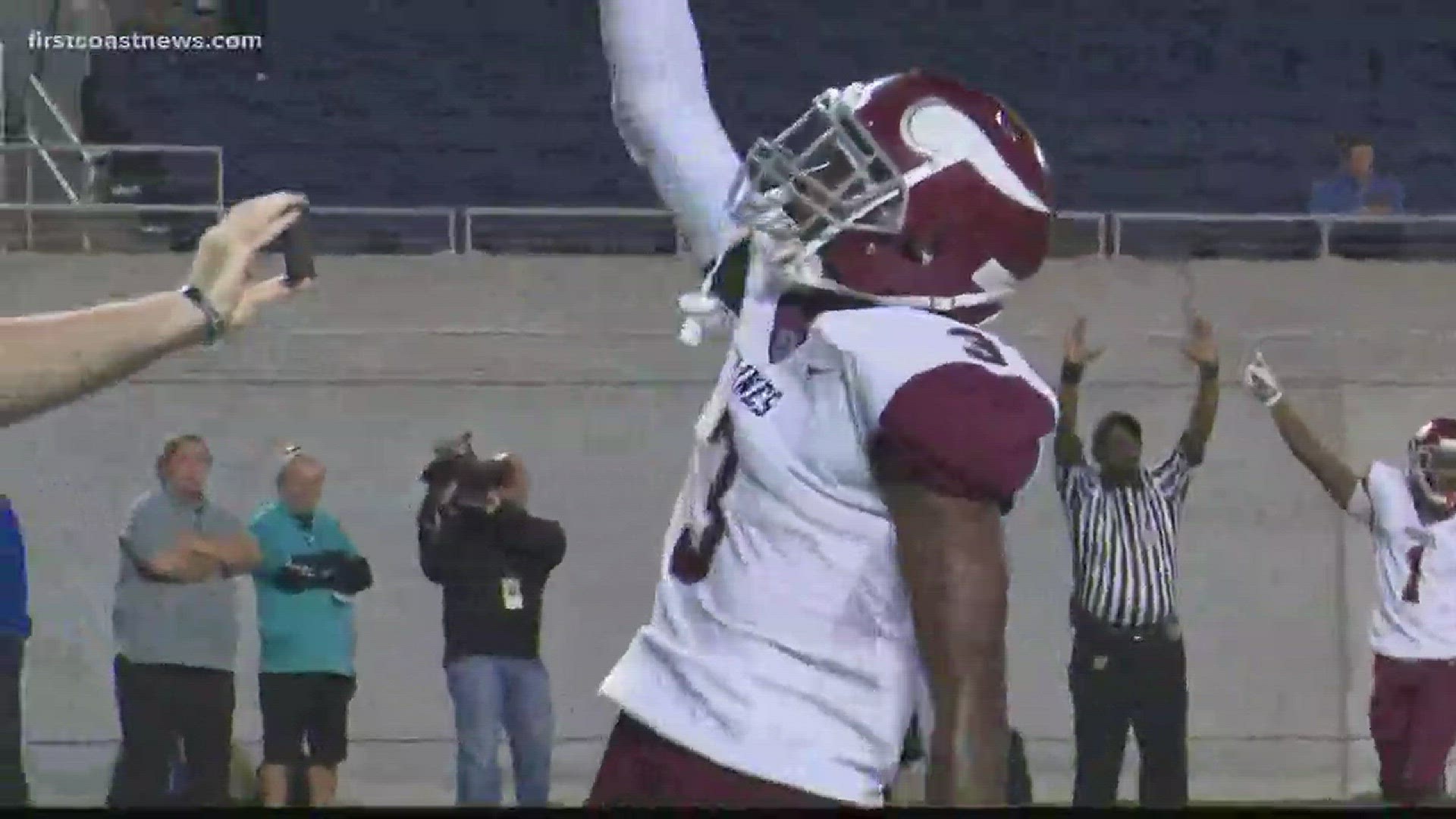 The Raines Vikings won the first state title for Duval public schools in 20 years. They last won it in 1997.