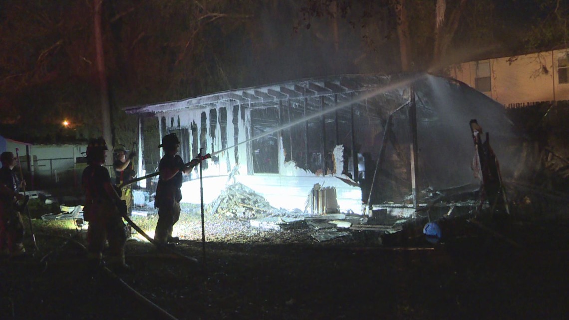 No injuries reported after shed catches fire in Mandarin