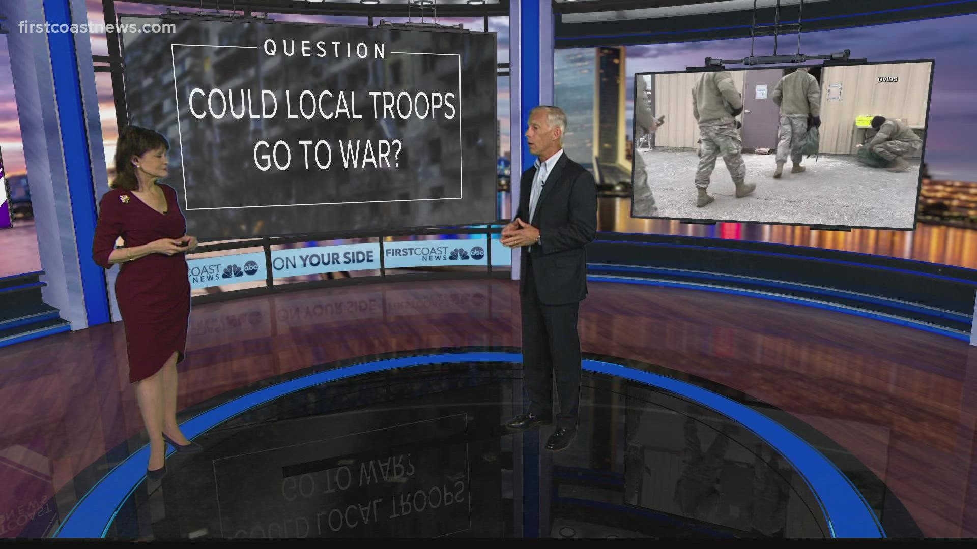 We have a strong military community carefully watching the war in Ukraine. First Coast News is speaking with an expert to help us analyze what's happening there.