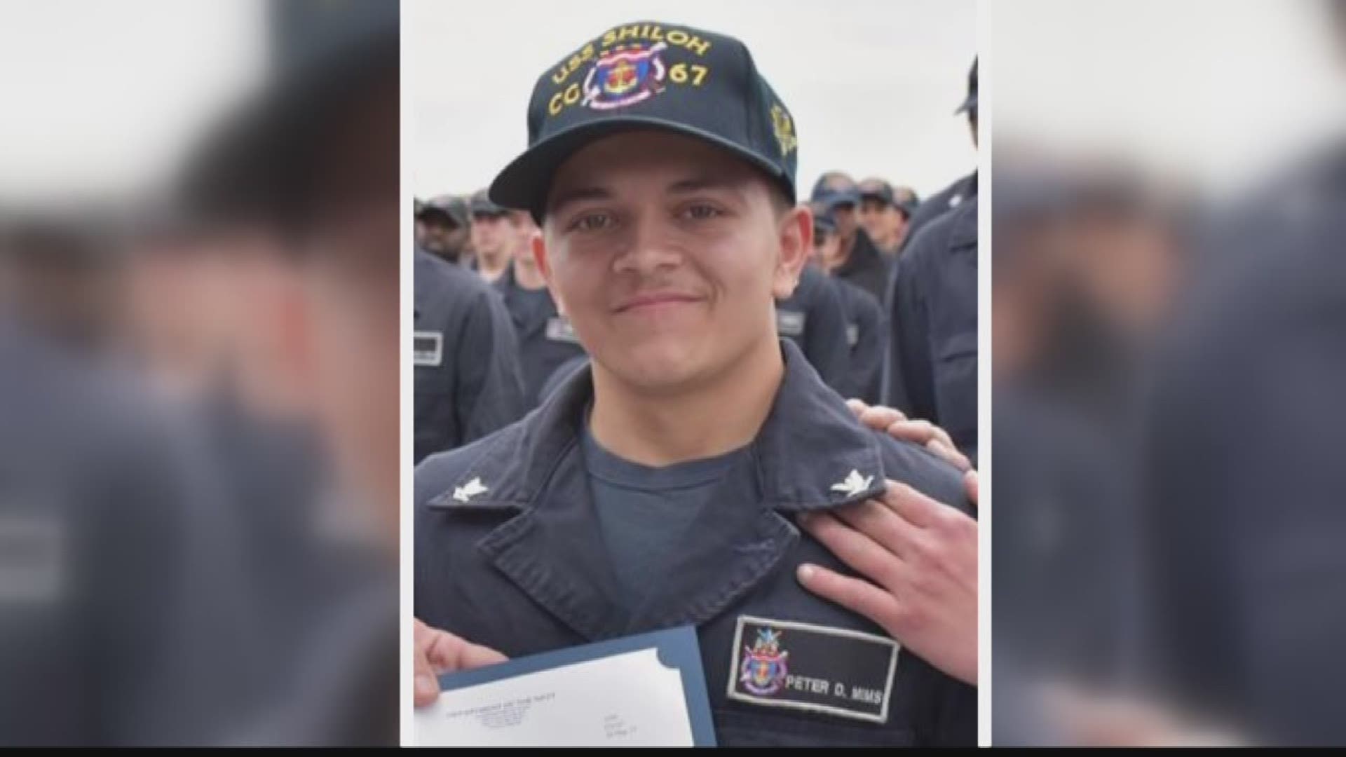 The U.S. Navy has identified an American sailor who went missing from a warship last week in Japan's southern waters.