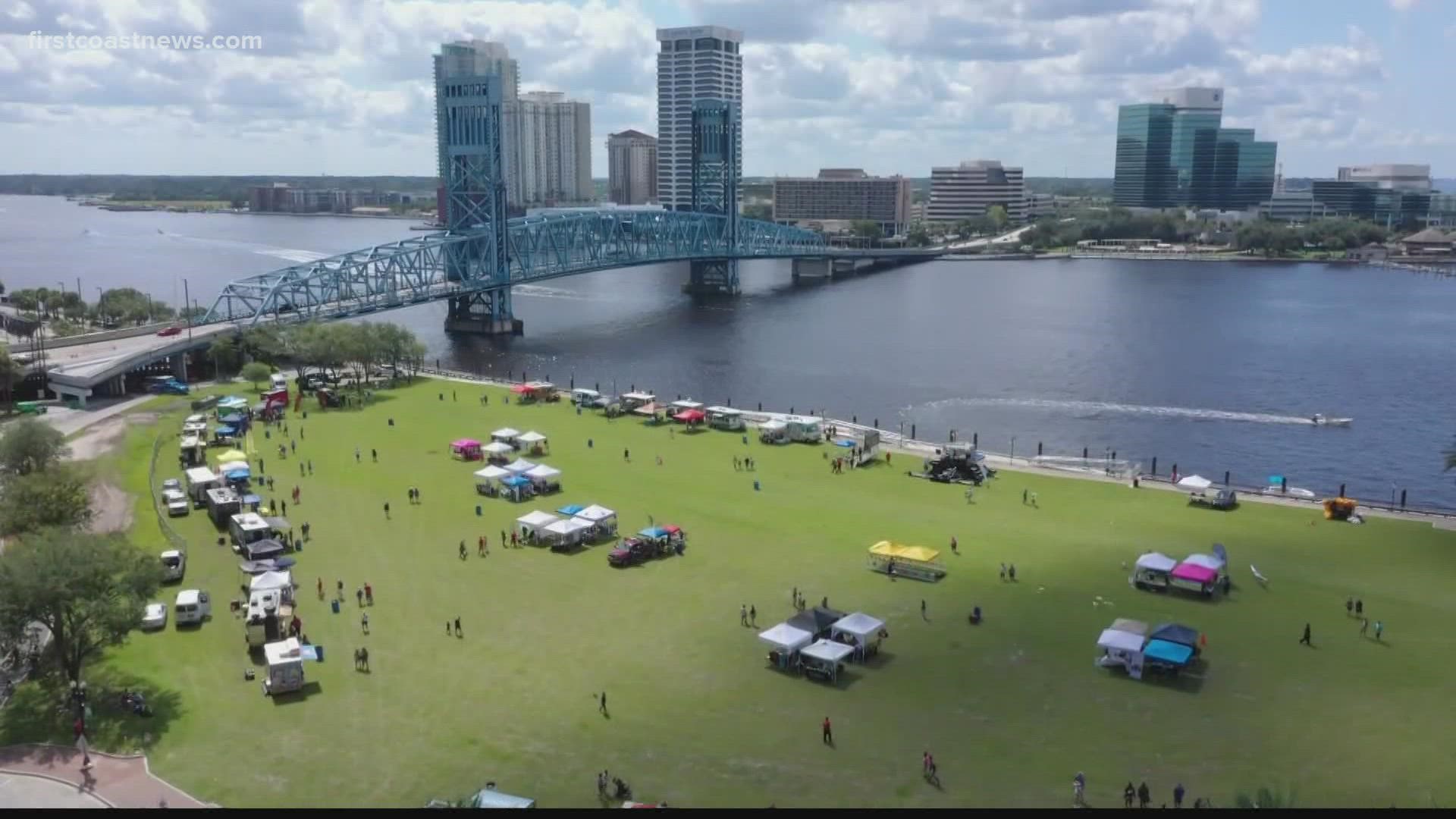 Organizers behind the campaign say the goal is to showcase local business and stimulate the Jacksonville economy.