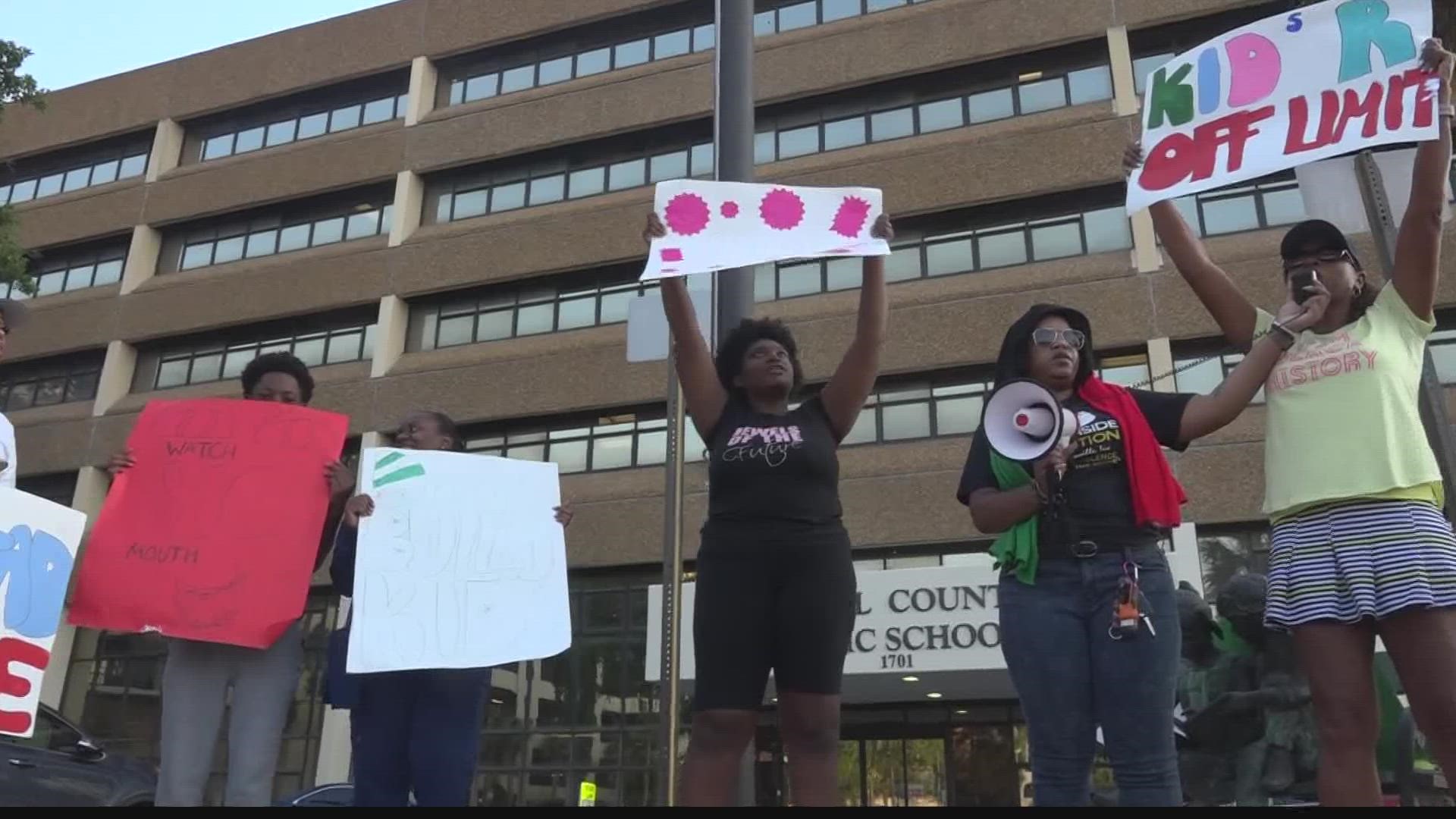 This is not the first time this week people have come together accusing DCPS teachers of making racist comments and calling for accountability.