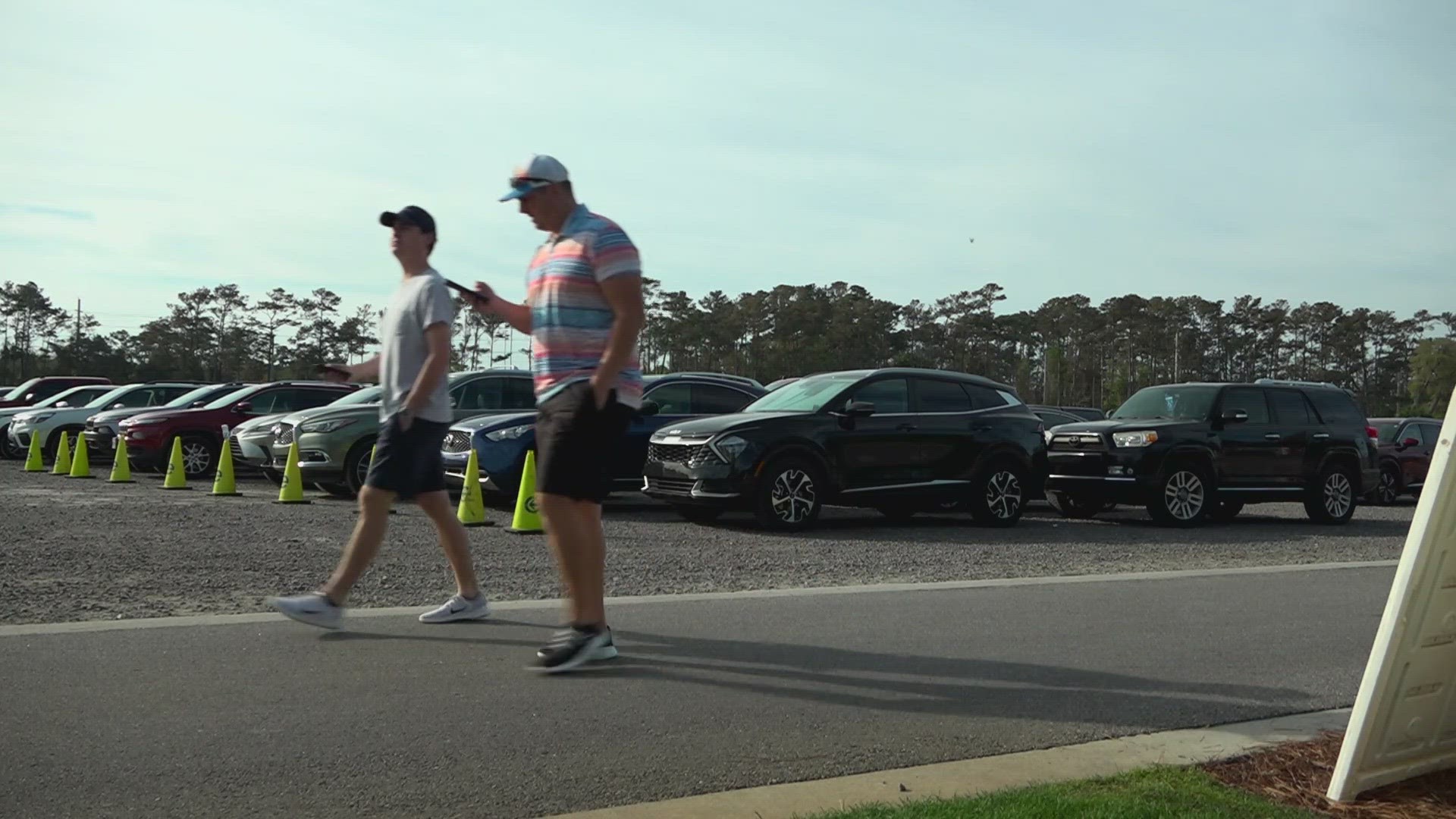 Parking passes for THE PLAYERS Championship at TPC Sawgrass are sold out through Saturday.