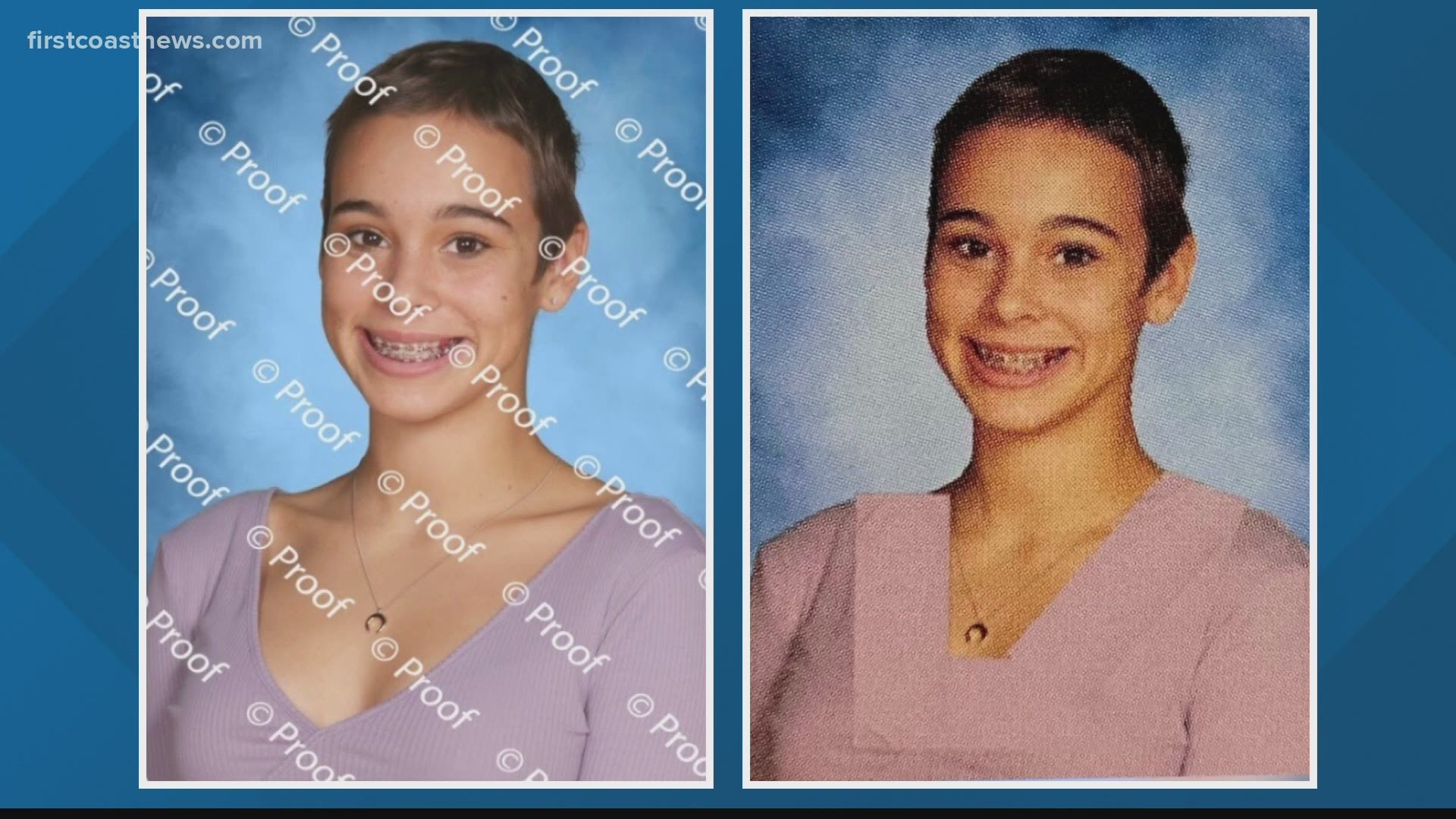 Two of the committee's members are girls whose photos were edited to cover their chests in the Bartram Trail High School yearbook.