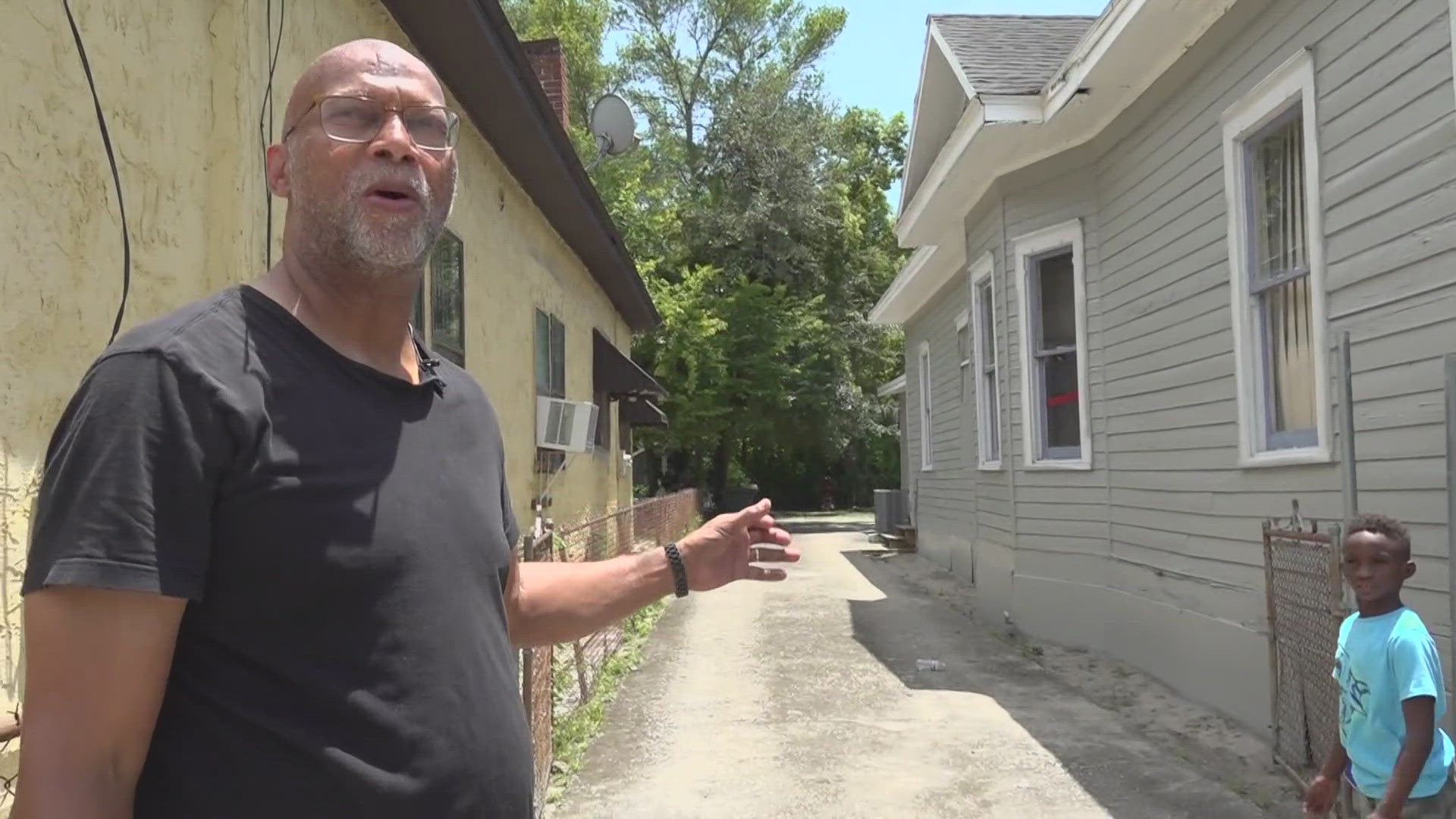 One Eastside homeowner who has lived in the area over 40 years has already received a new AC unit and had structural repairs made to his house.