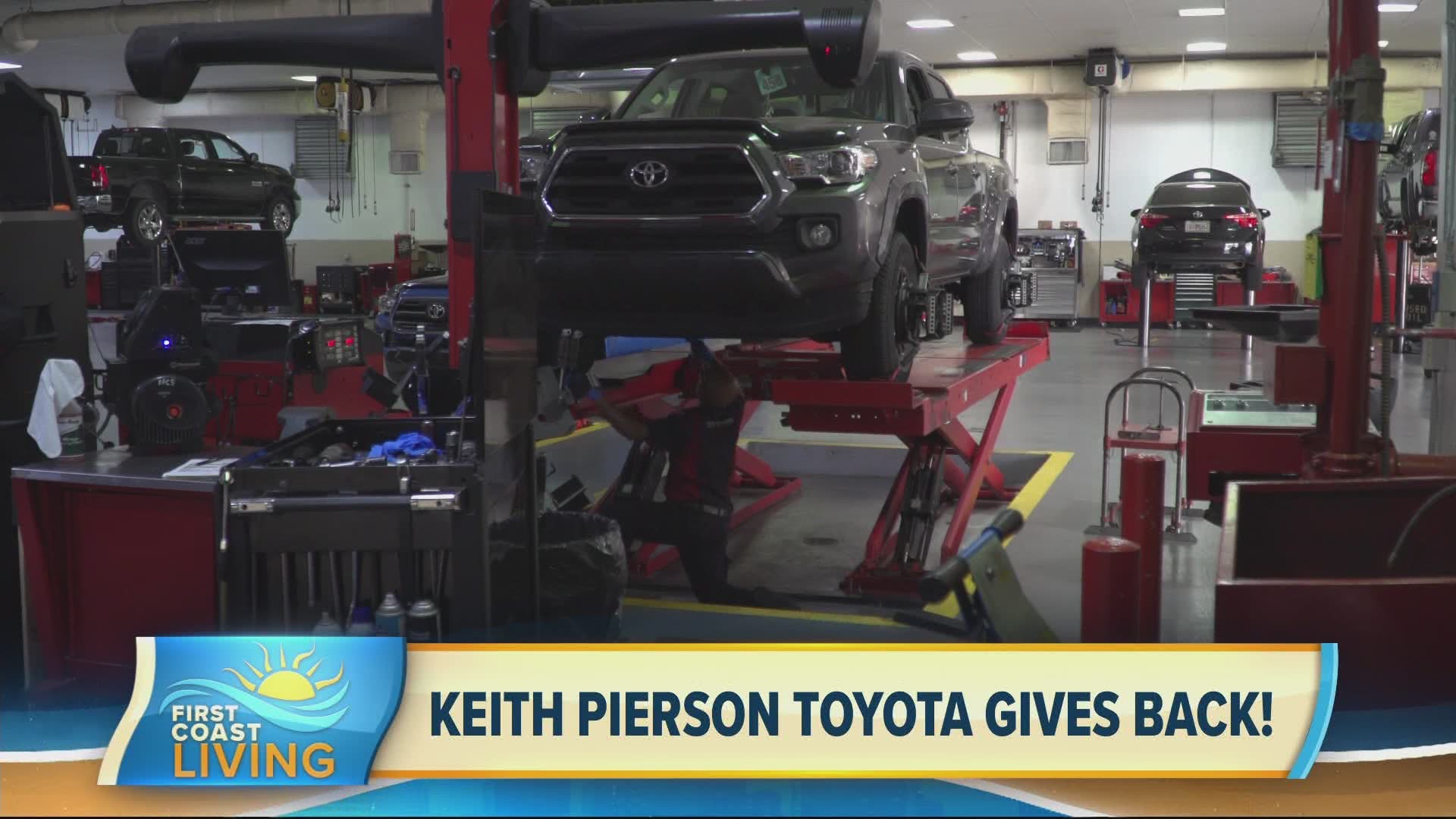 Keith Pierson Toyota is disinfecting your vehicle as well as offering special deals to first responders!