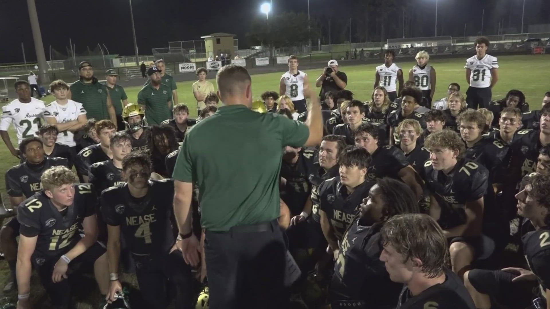 Nease beat Bartram Trail, 56-42. Impact Christian beat Episcopal, 36-15