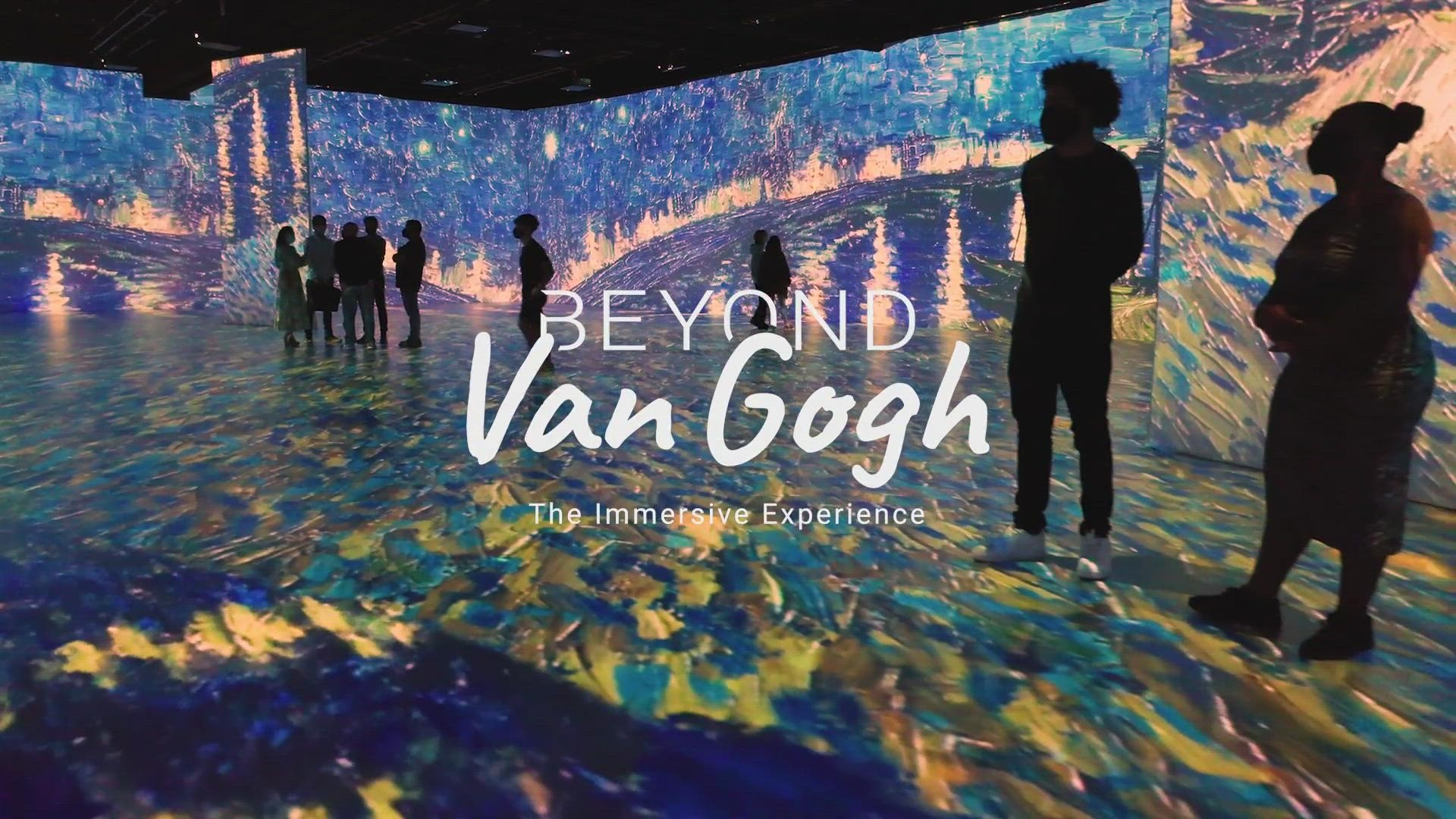 While journeying through Beyond Van Gogh, guests will witness over 300 masterpieces.