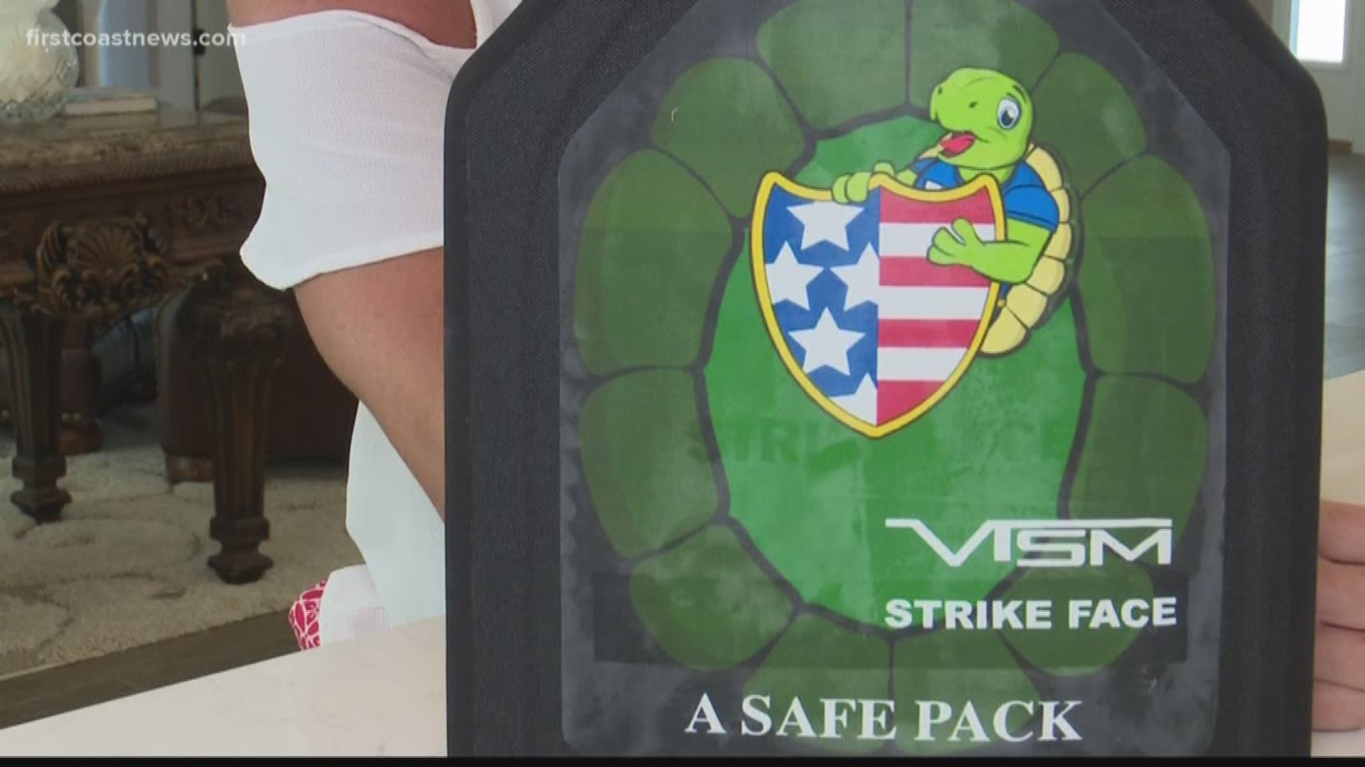 A St. Johns County mom is taking extra precautions to ensure her children's safety at school.