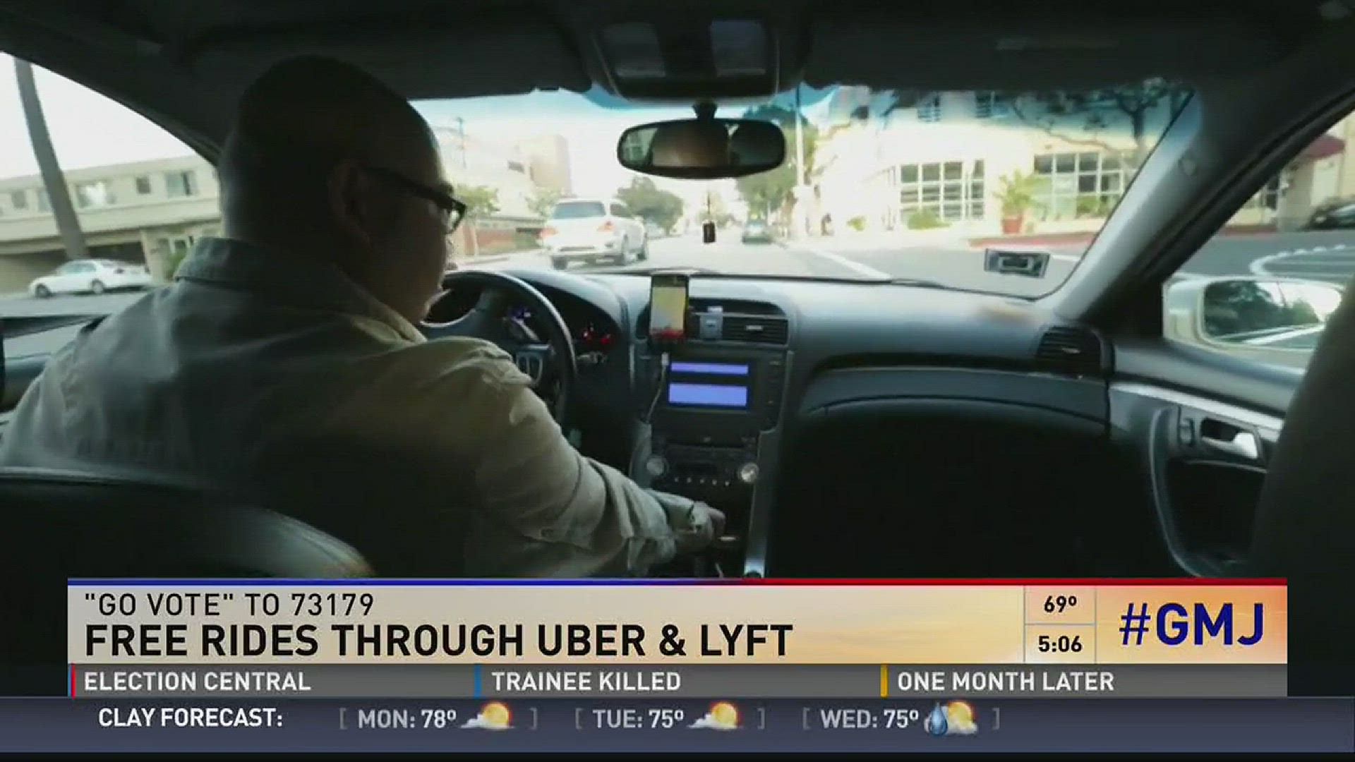 Free rides to the polls through Uber and Lyft