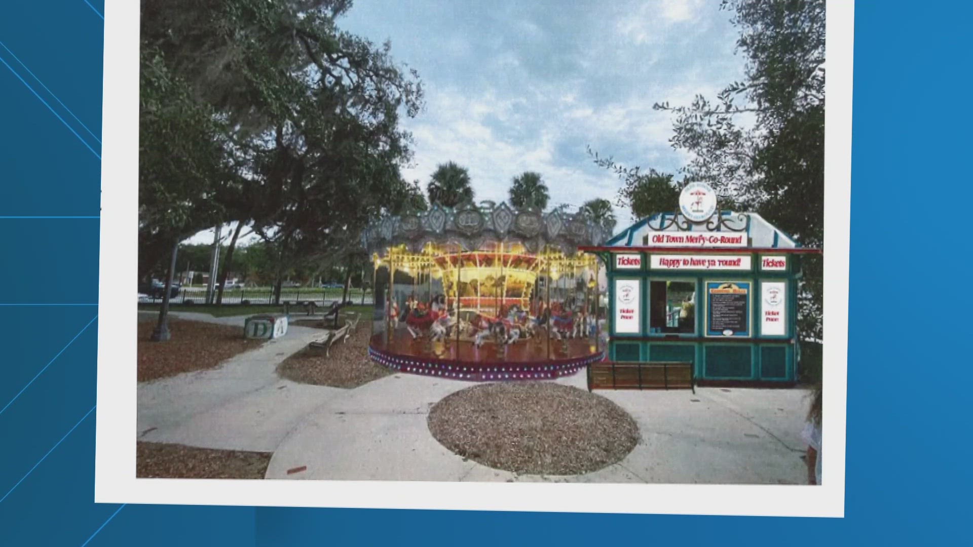 The latest proposal for a merry-go-round in St. Augustine is from a Jacksonville man, and it’s spinning through the governmental approval processes.