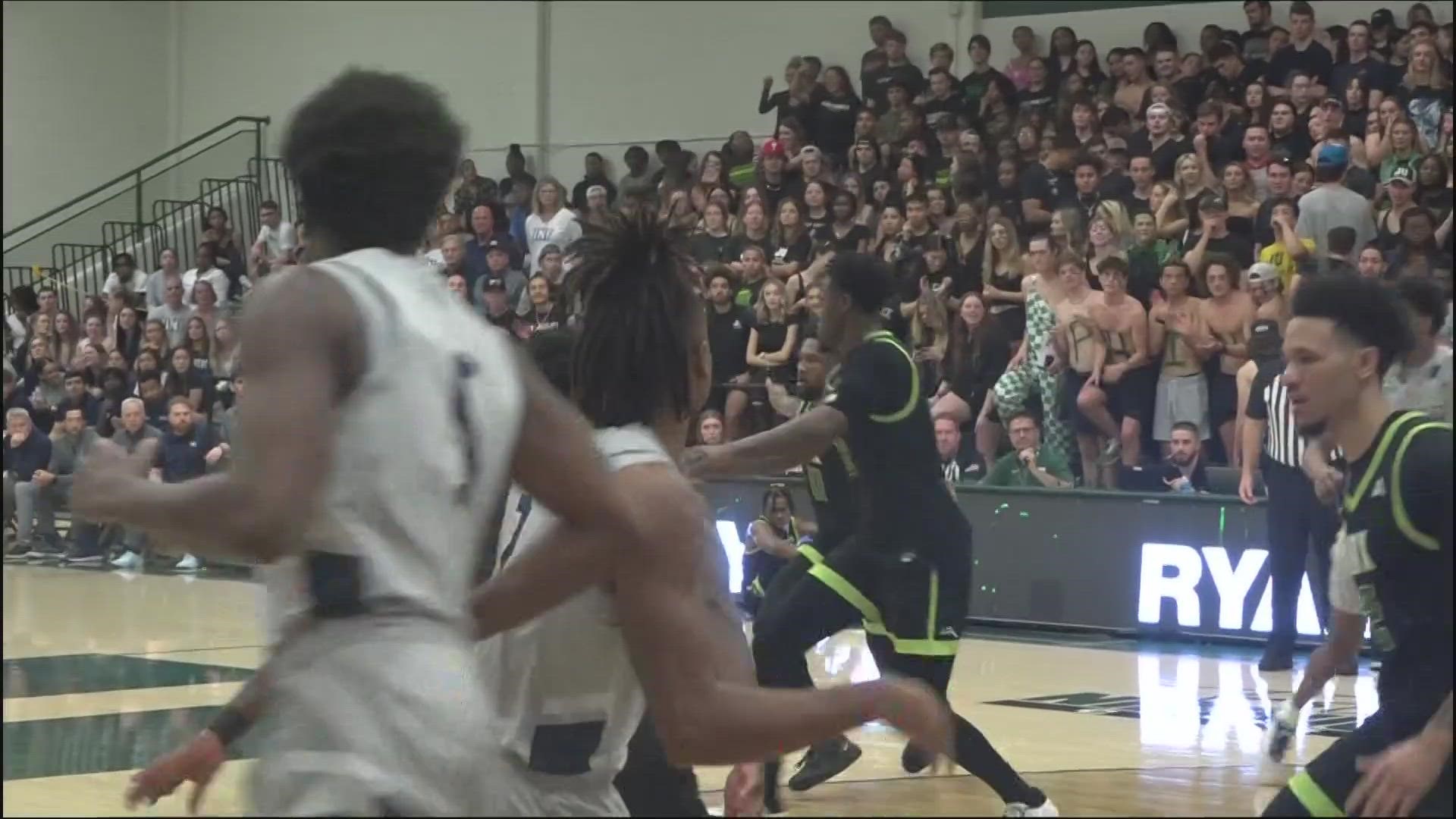 UNF picks up big win at JU, 76-63, to claim round one of 2023's River City Rumble series.