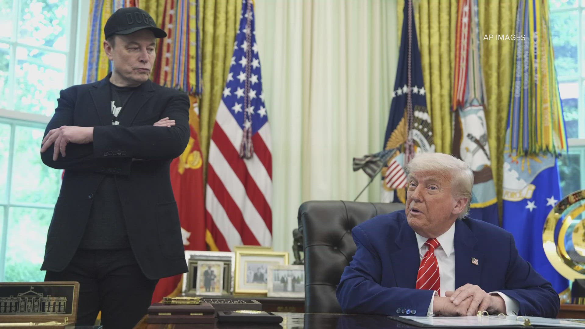 The president also issued the warning during a phone interview Saturday. 