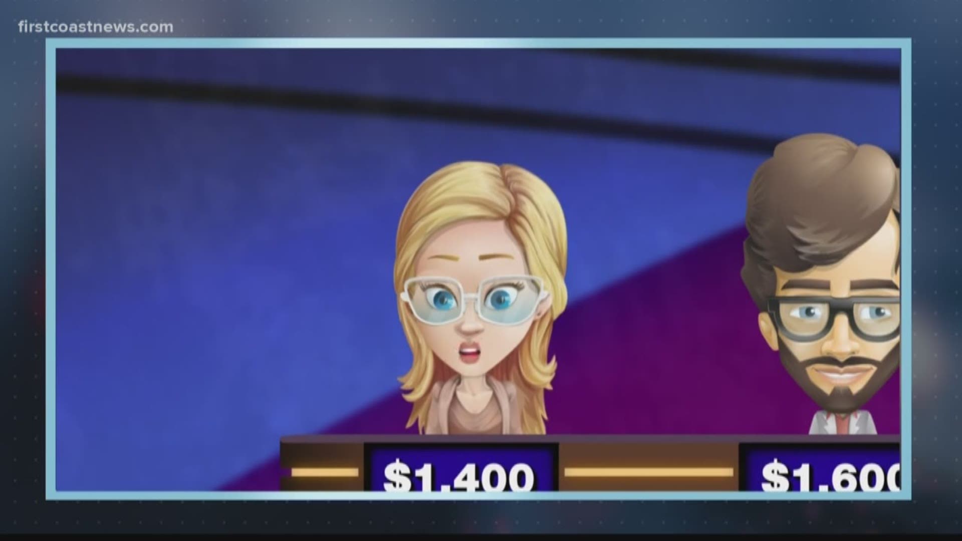 This political ad supporting Mayor Lenny Curry uses animated Jeopardy-style contestants to take three specific jabs at City Council Member Anna Brosche.