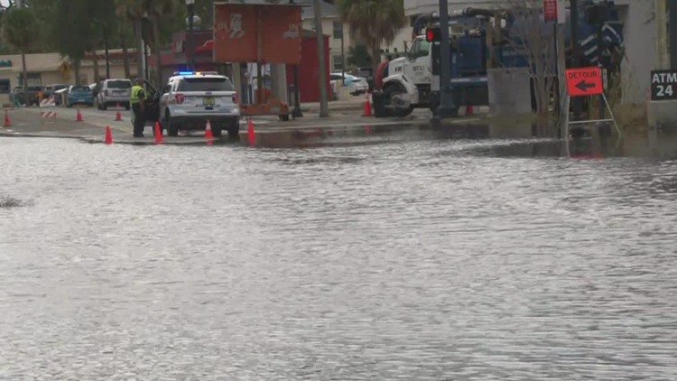 San Marco businesses open dry after Nicole, some roads still closed