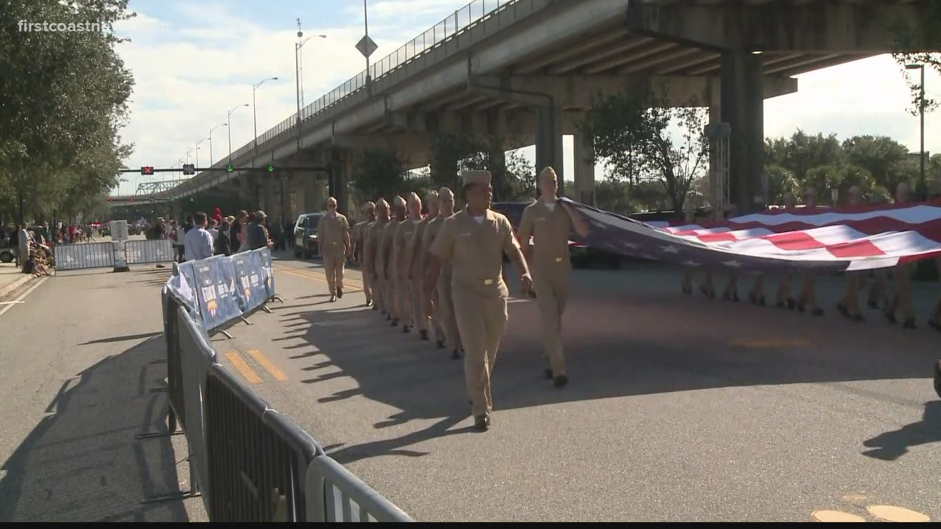 This patriotic parade will feature grand marshals, senior military officials, marching bands and much more.