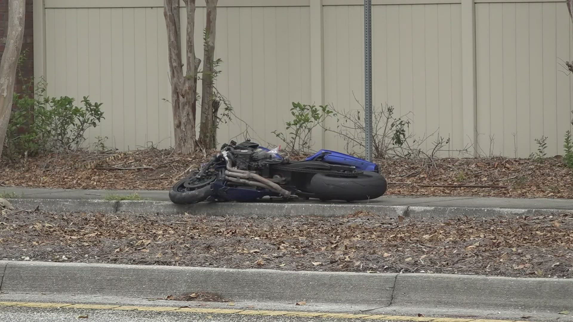 The Jacksonville Sheriff's Office says the motorcyclist who died is a man in his early-30s, while the other one is a man in his early-20s.