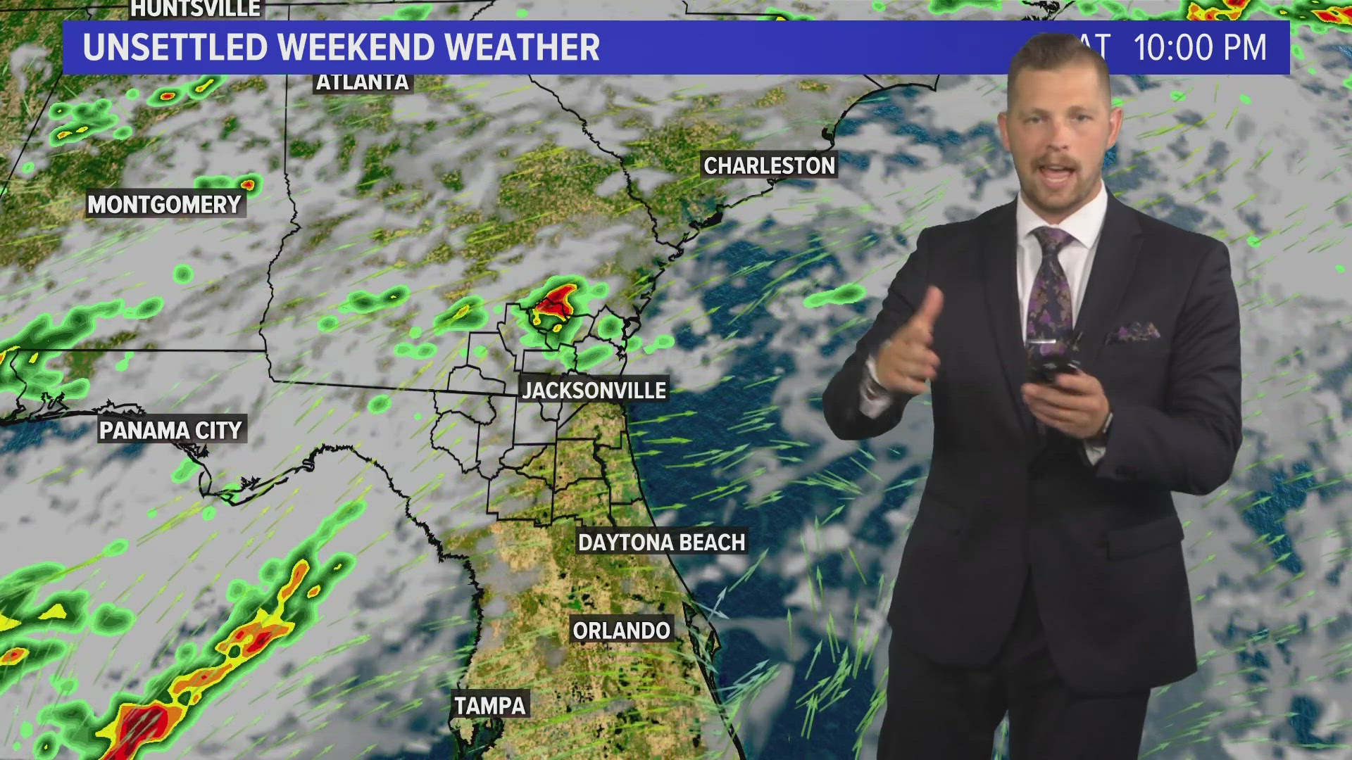 Isolated rain Friday with more unsettled weather for the weekend