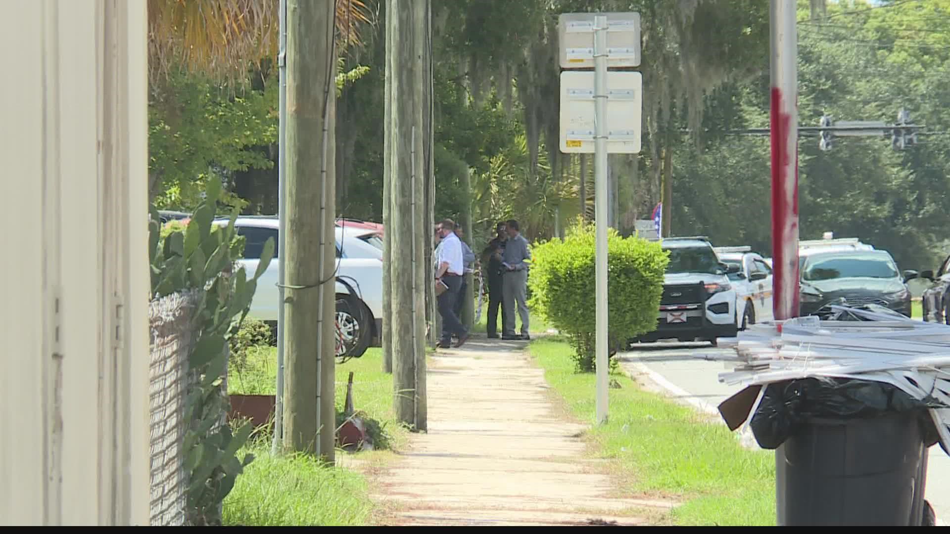 JSO responded to multiple shots fired around 10 a.m. Monday in the 100 block of West 27th Street, an unidentified woman later died in the ER.