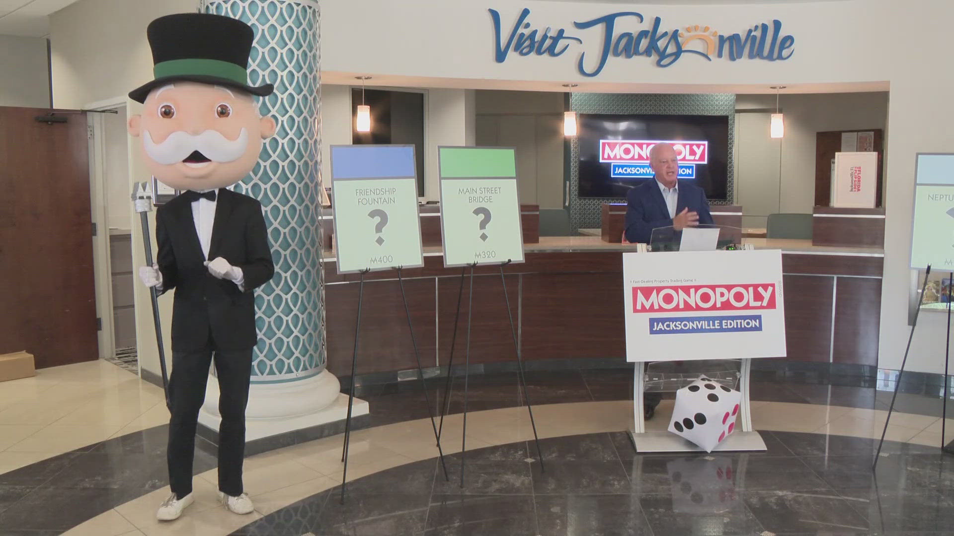 Jacksonville Mayor Donna Deegan and Jaguars mascot Jaxson De Ville will be among those present for the unveiling at 5:30 p.m.
