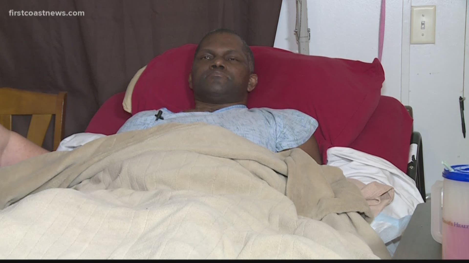 Horace Everett, a U.S. Marine veteran, is in the toughest fight of his life and had no health insurance.