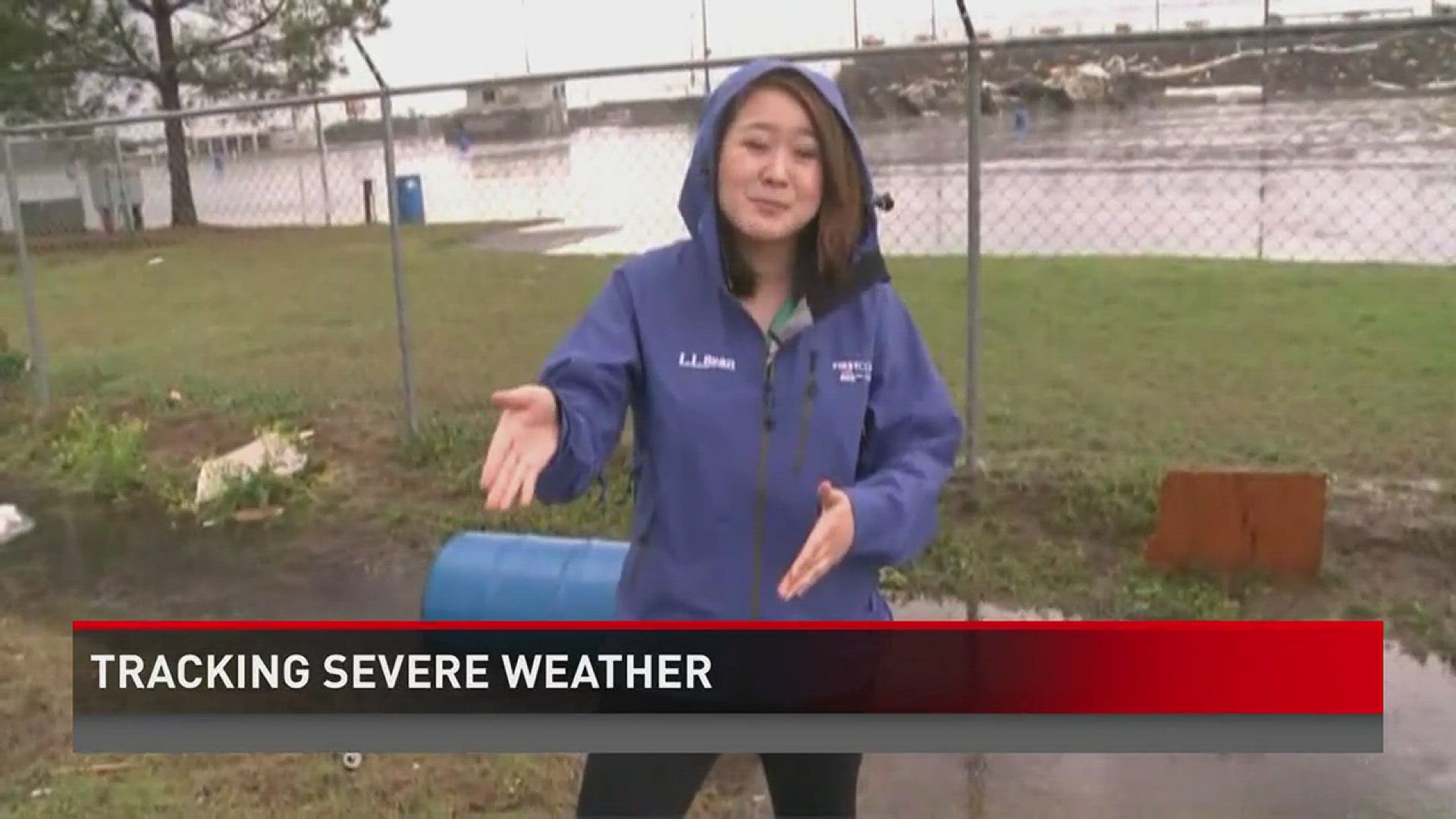 Severe weather in Adel