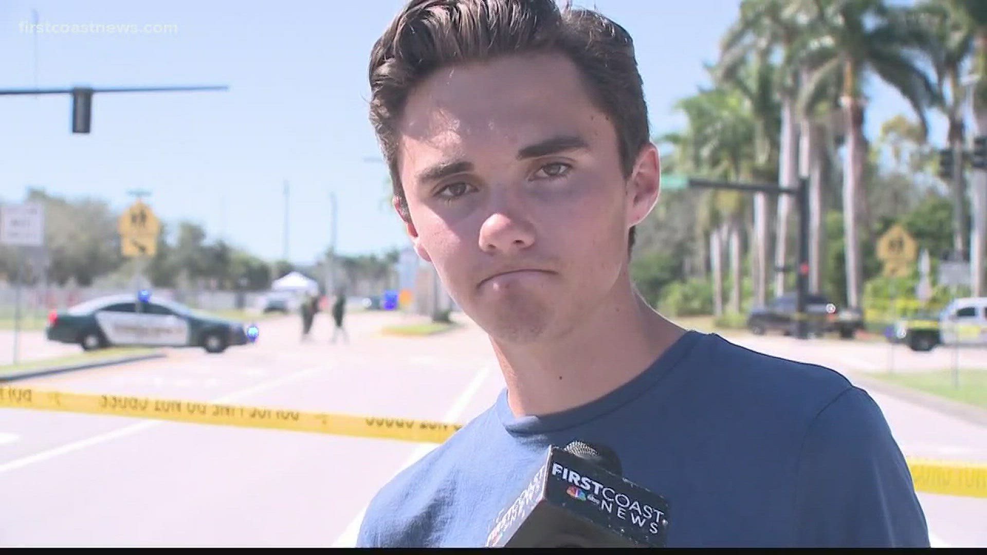 A Stoneman Douglas student is defending himself after being called a crisis actor.