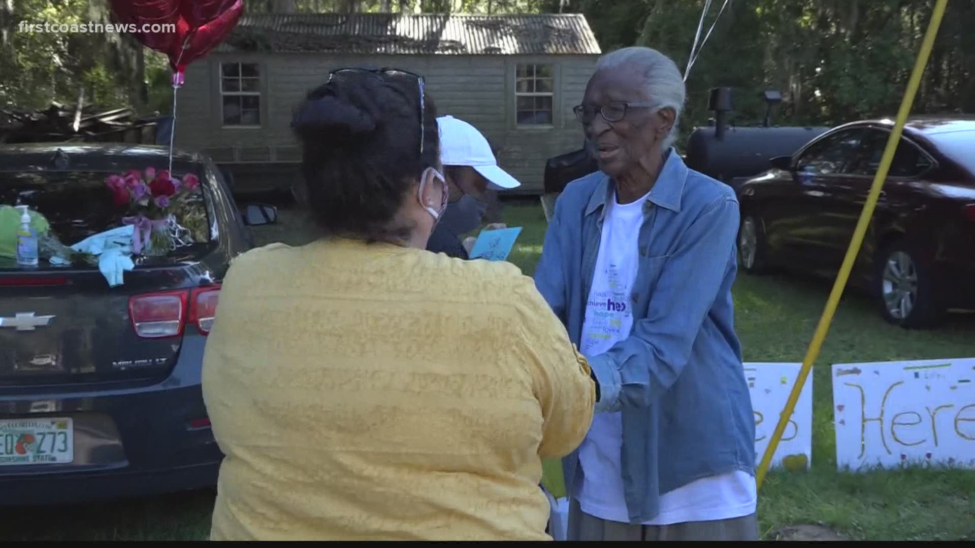 Racist notes left in a Yulee woman's yard inspired her community to host a "love parade" to counter hate.