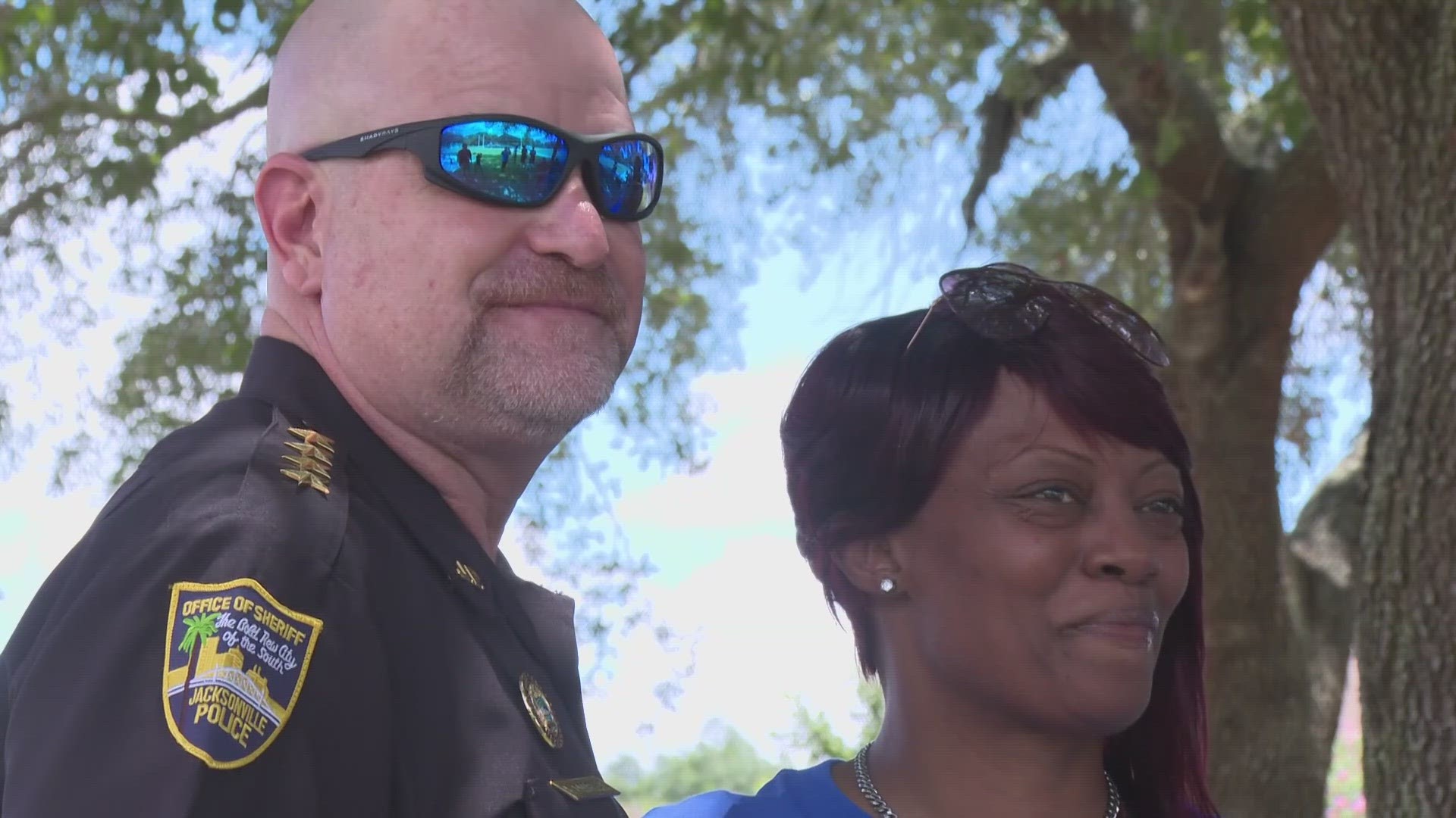 Building relationships with the Sheriff's Office living beyond crime are the messages shared during a healing event Saturday on Jacksonville's Eastside.