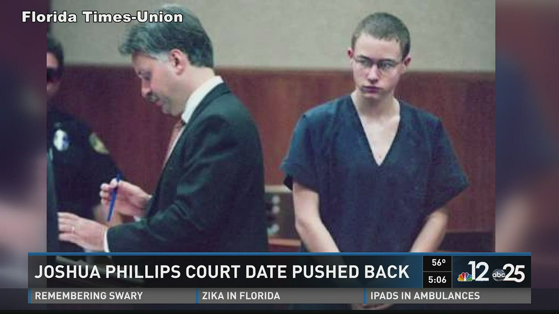 Joshua Phillips court date pushed back