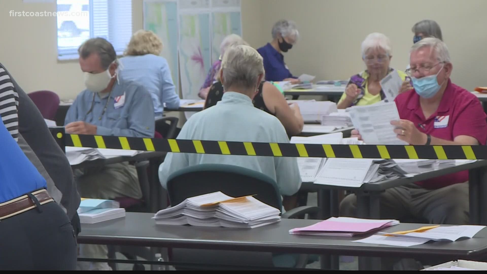 The polls open in St. Johns County at 8 a.m. Monday, with a record turnout expected for early voting.