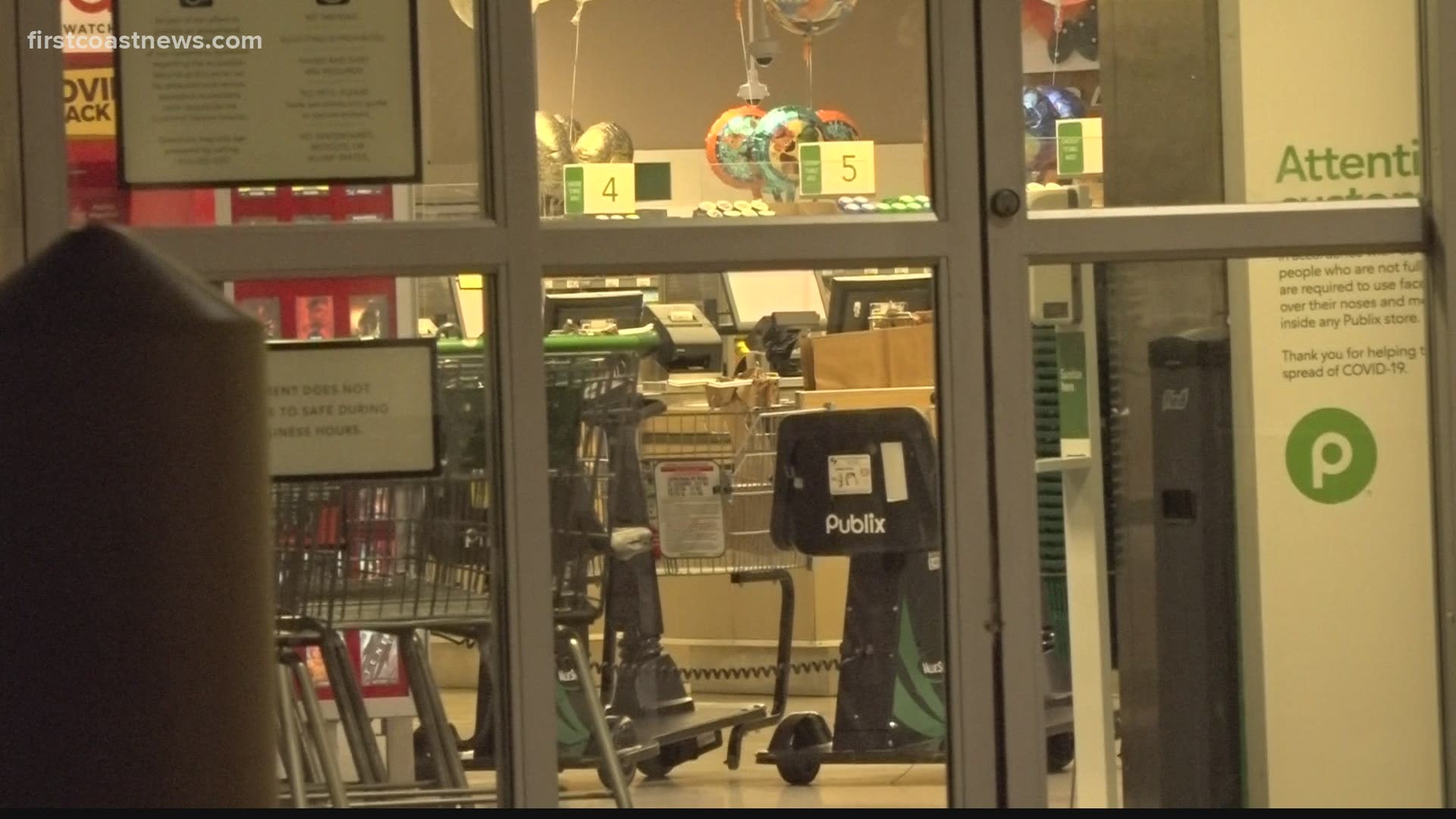Jacksonville Sheriff's Office received a call for an armed robbery at a Publix in Mandarin around 9:40 Thursday night.
