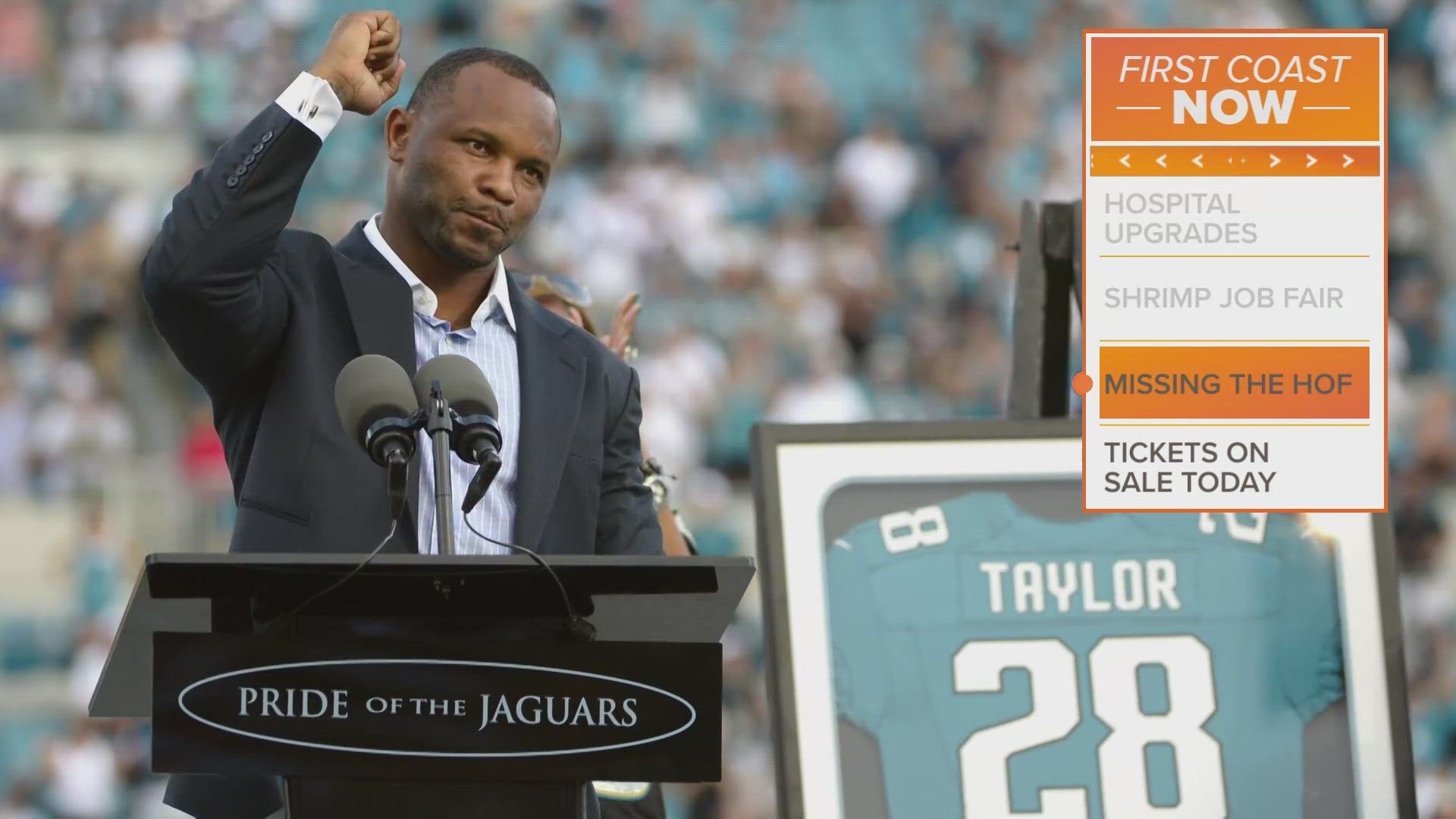 Fred Taylor fails to make the Pro Football Hall of Fame during his first time being named a finalist.