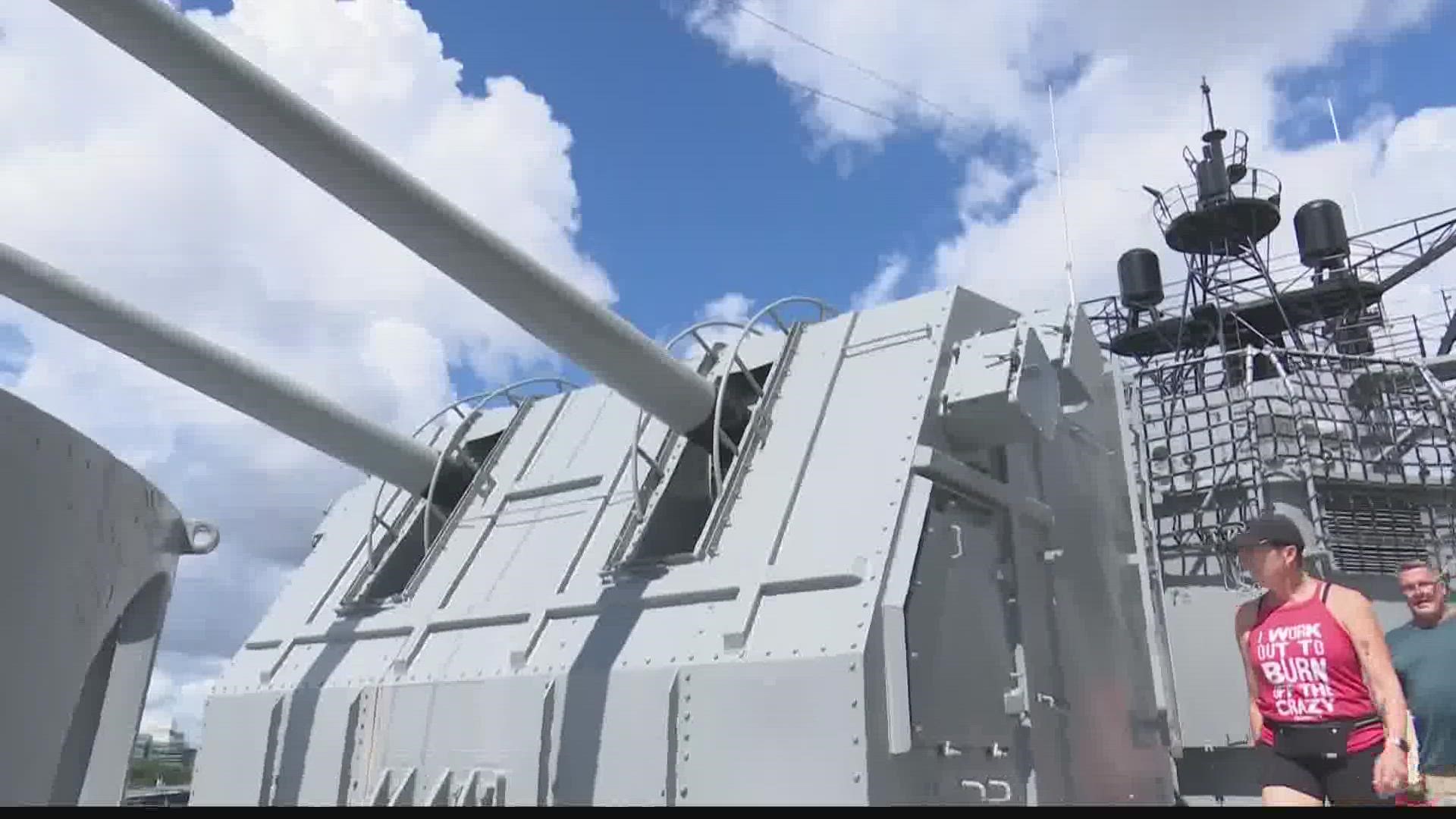 How the USS Orleck was restored leading up to opening for tours.