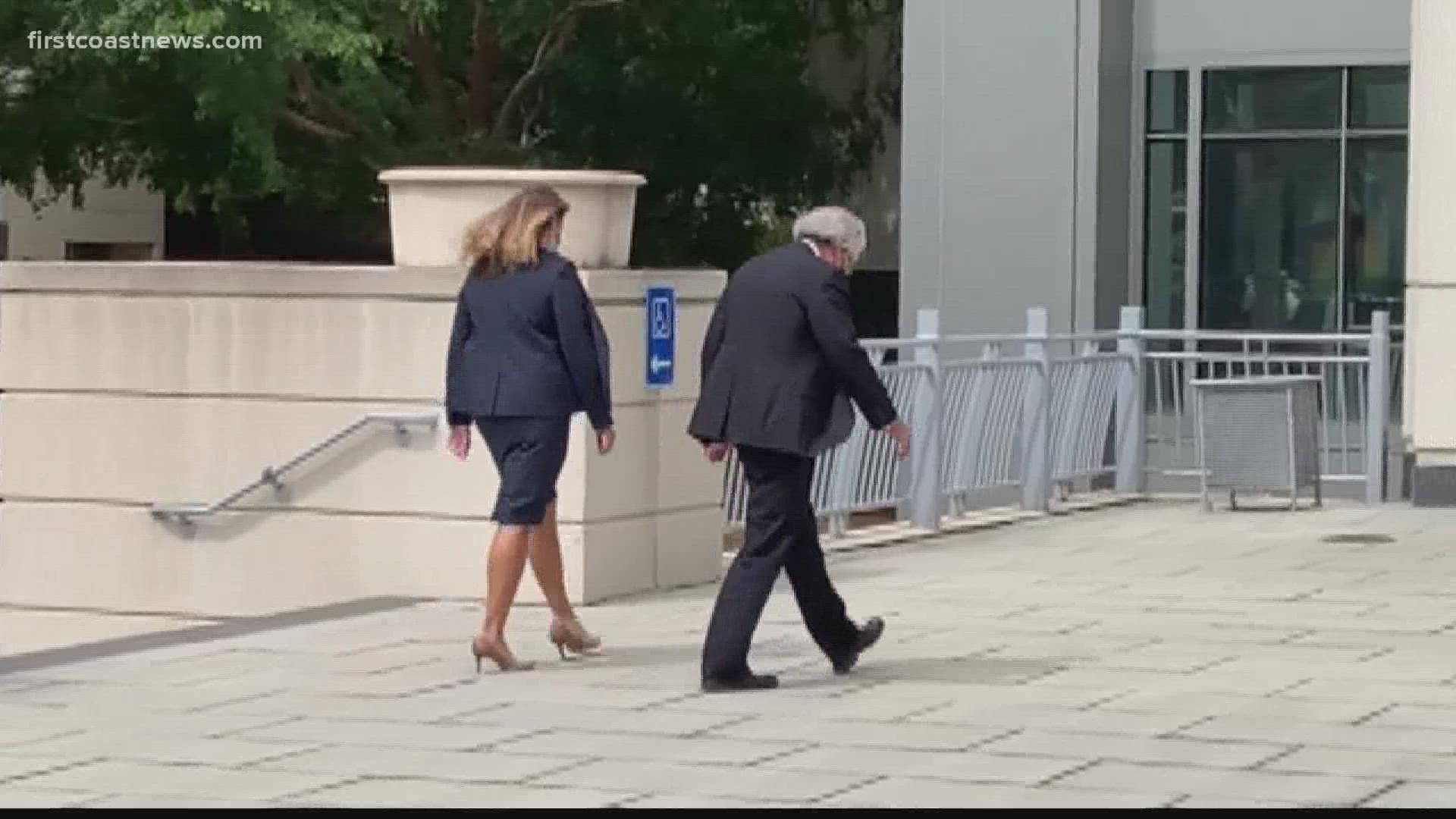 'Not unhappy to be here,' Melissa Dykes' attorney says leaving court after she testified before a federal grand jury investigating the failed sale of JEA.