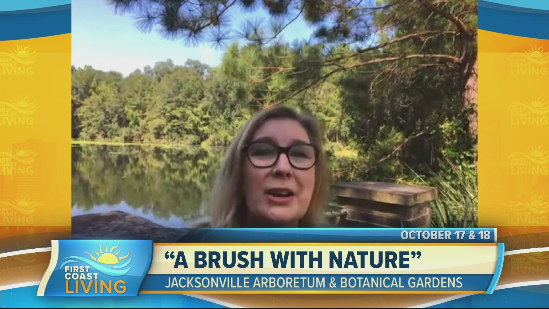 'A Brush with Nature' fundraiser is kicking of at the Jacksonville Arboretum and Gardens.