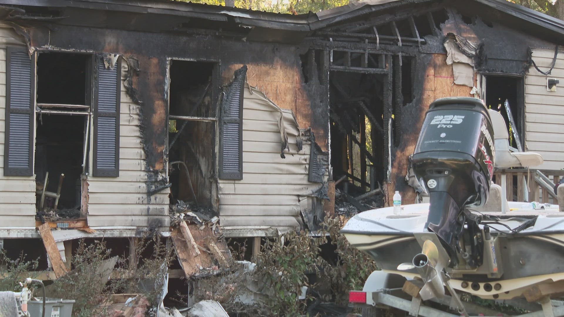 BCSO confirmed that one of the two survivors, who are in the hospital, is a corrections officer. They also confirmed the name of the homeowner, who was not home.