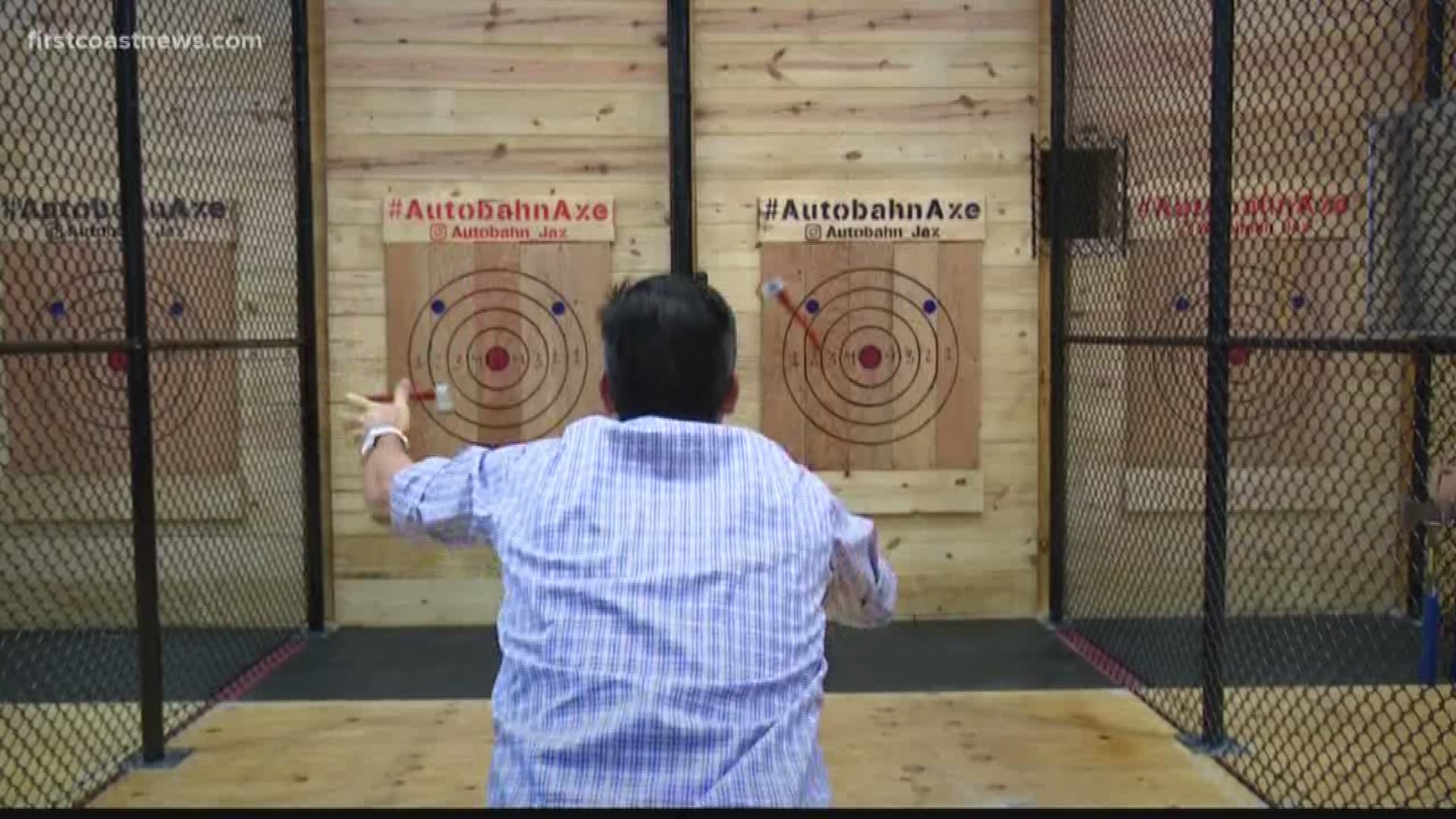 When you need a break from racing, why not throw some axes? You can starting Friday!