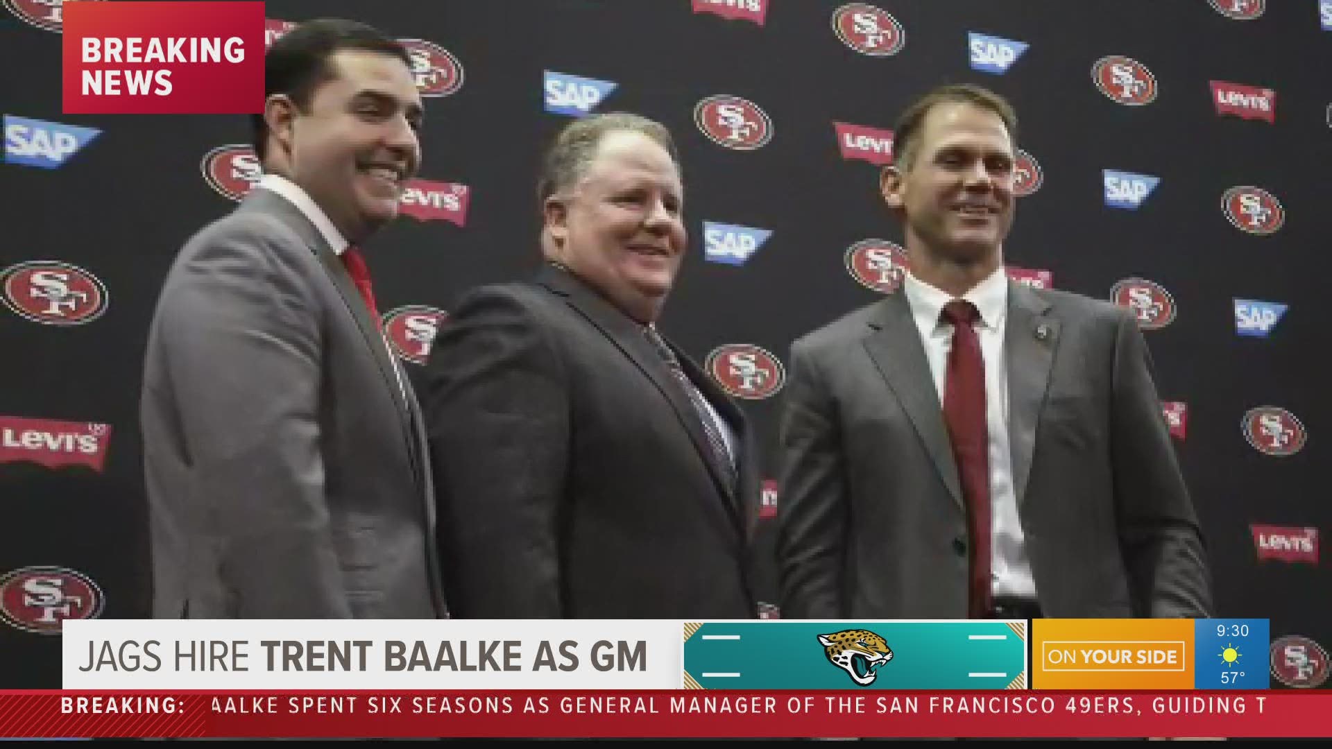 Baalke was named interim GM after Dave Caldwell was fired in November. He previously served as 49ers GM.