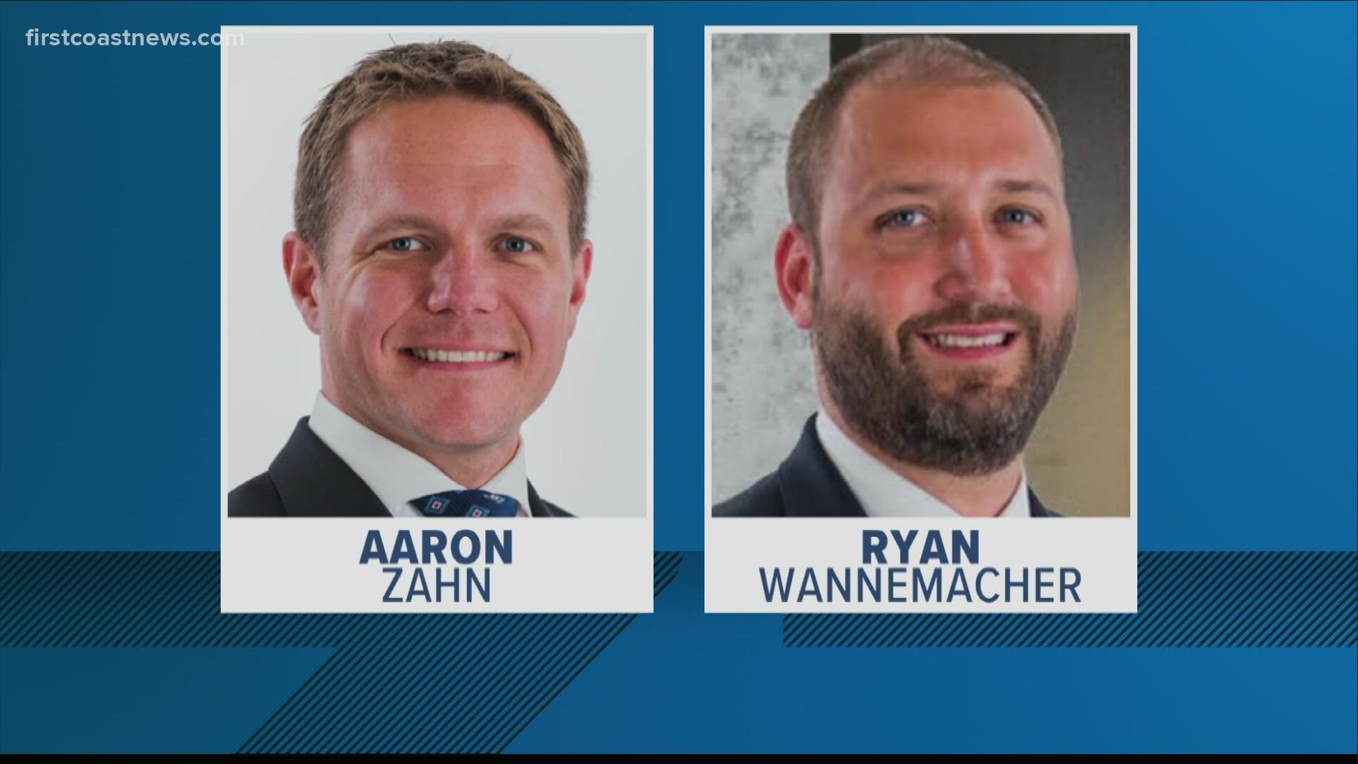 A federal grand jury has indicted JEA’s former CEO Aaron Zhan and former CFO Ryan Wannemacher for their roles in the failed sale of the city utility in 2019.