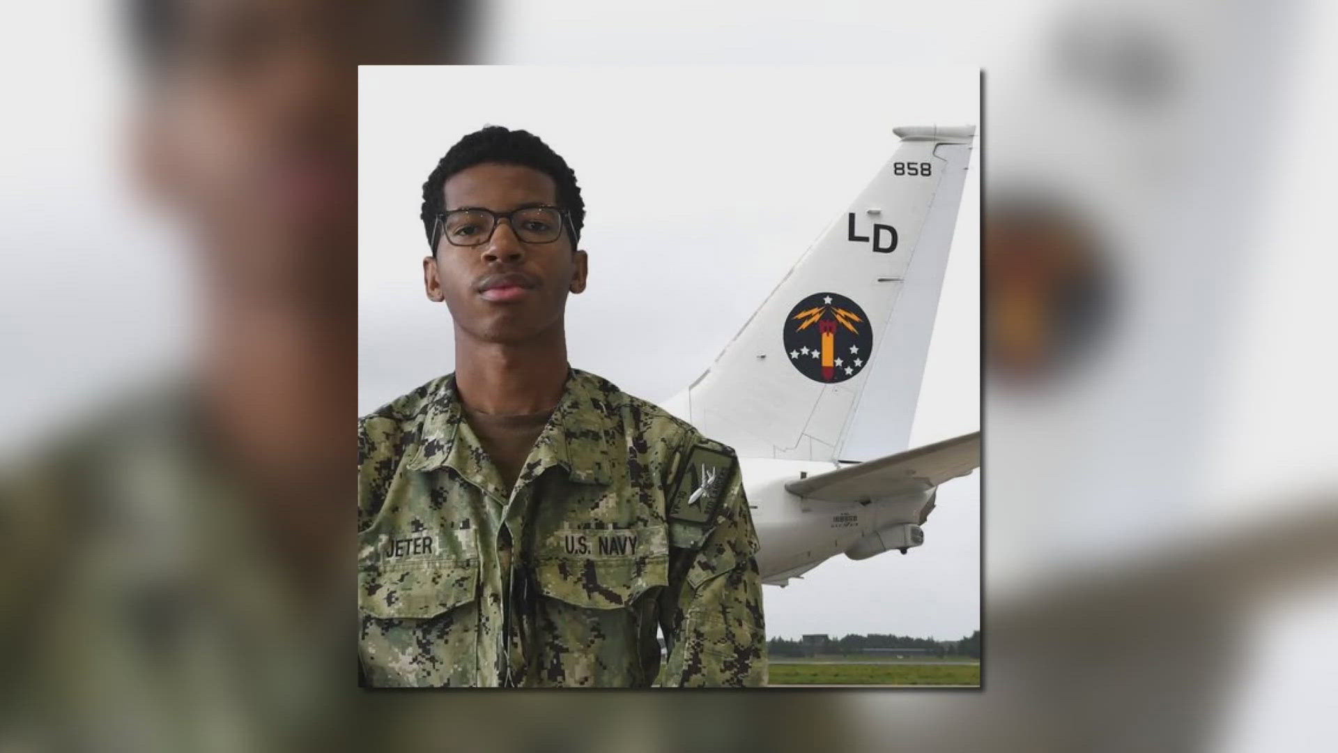 Devin Jeter was stationed at NAS Jax but his body was found in a river in Georgia three days after he was supposed to report back to the base.