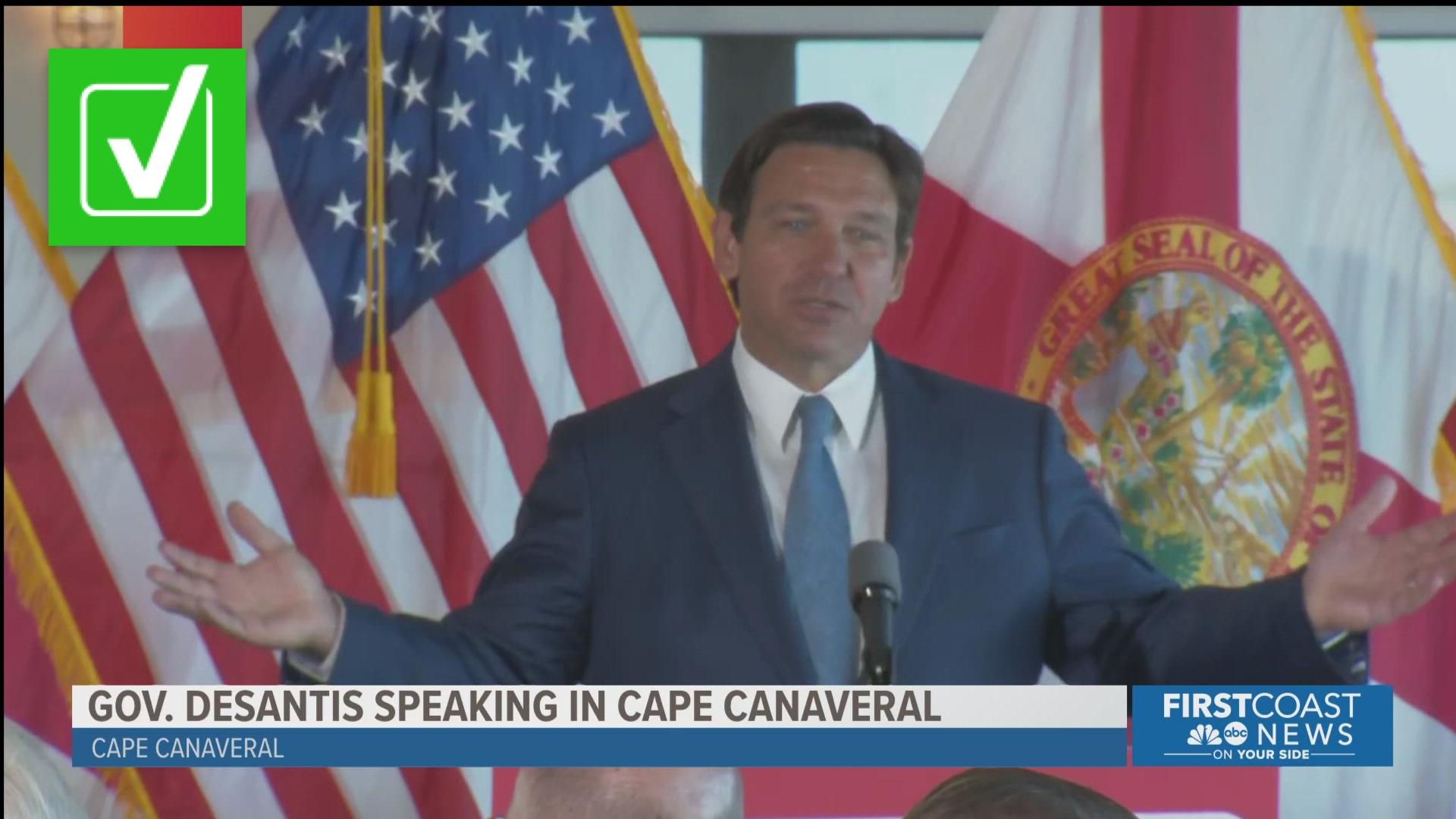Gov. Ron DeSantis said last week that Florida's per capita debt is lower than any state in the U.S. But what's the impact of that on the households of Floridians?